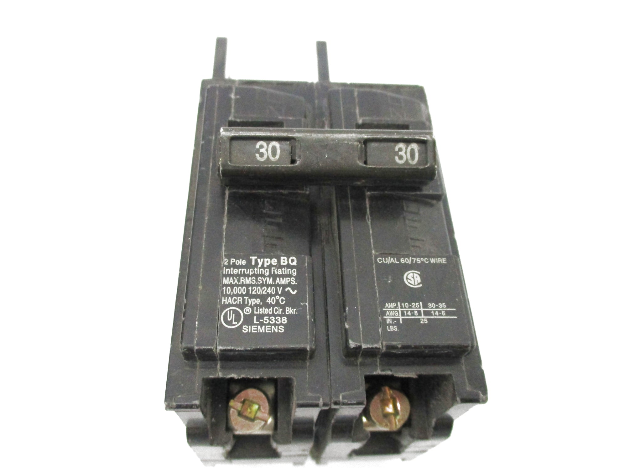 SIEMENS BQ230 120/240V 30A NSNP