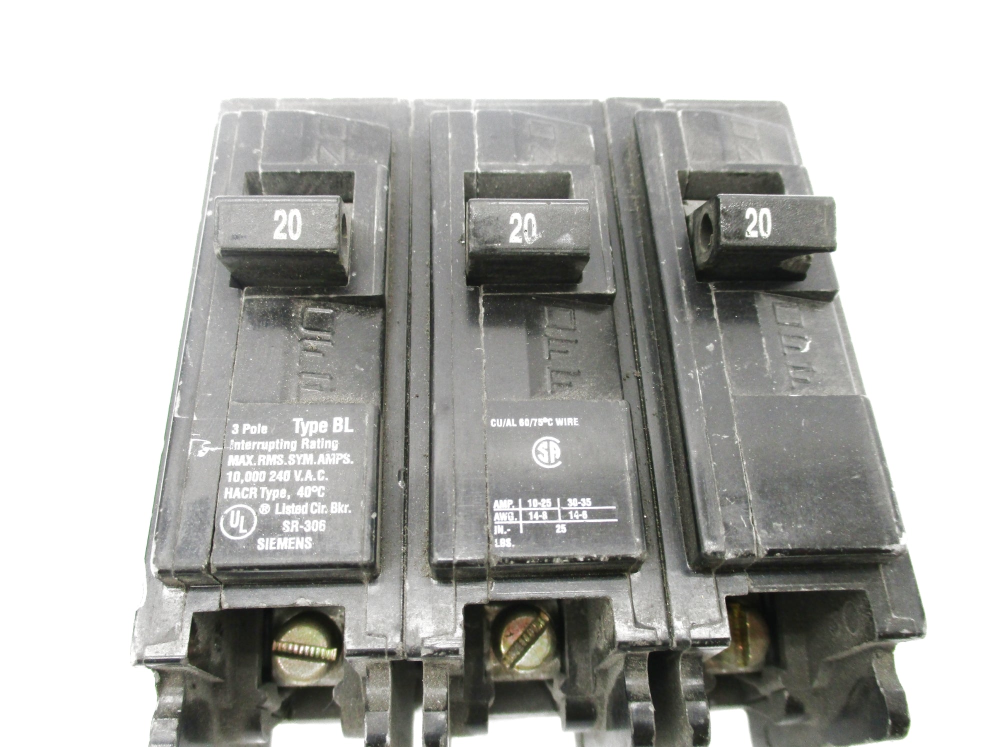 SIEMENS B320 240V 20A NSNP