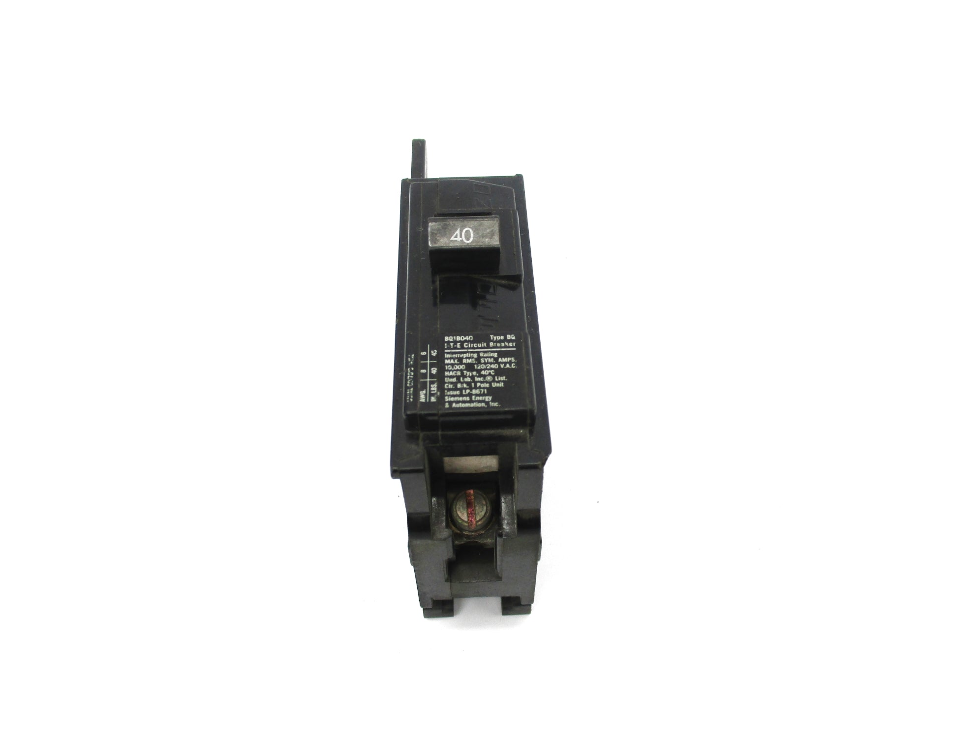 ITE BQ1B040 120/240VAC 40A NSNP