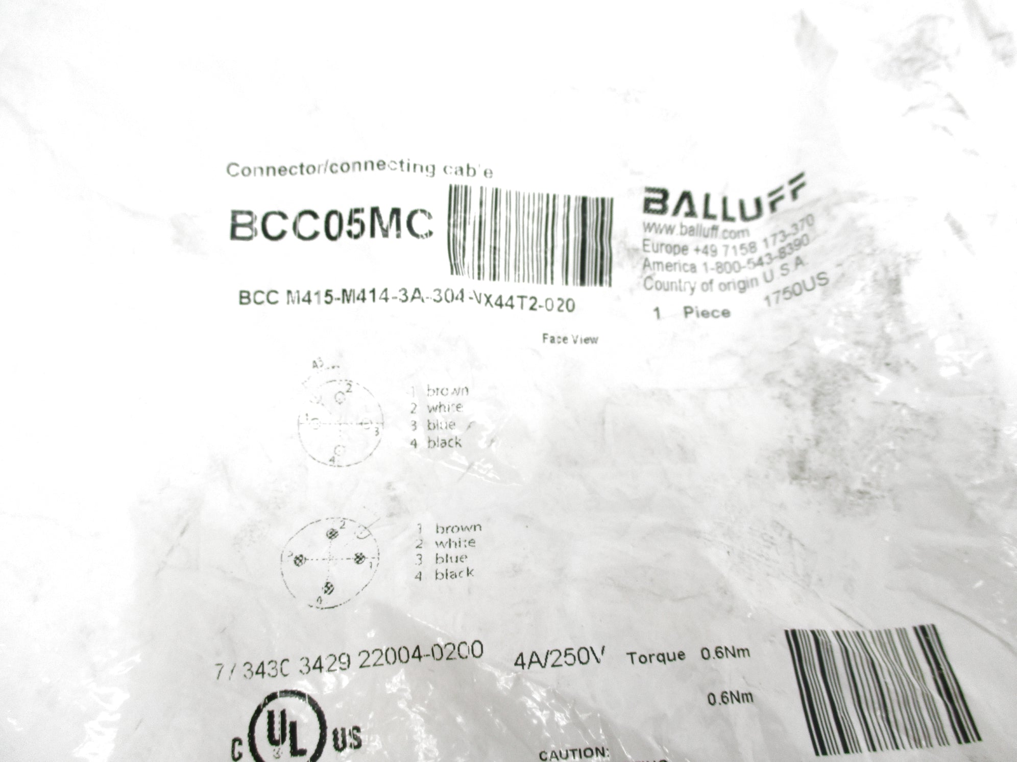 BALLUFF BCC05MC NSMP