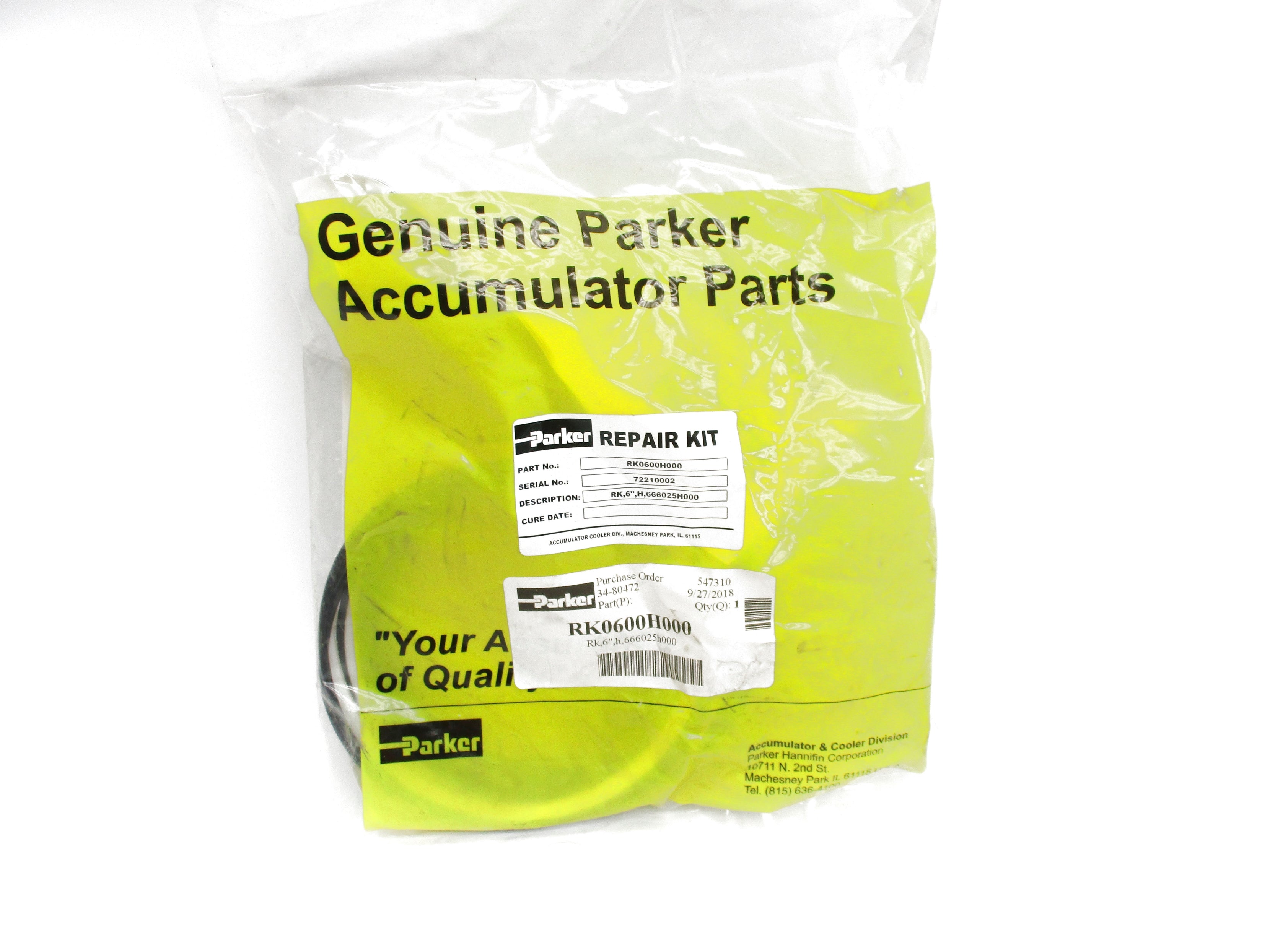 PARKER RK0600H000 NSMP