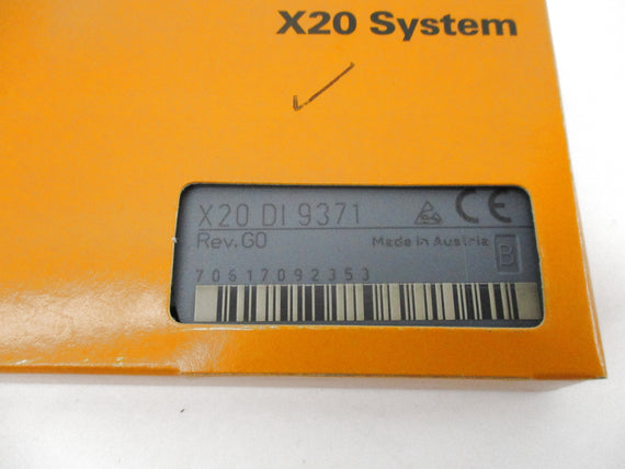 B&R X20DI9371 NSMP