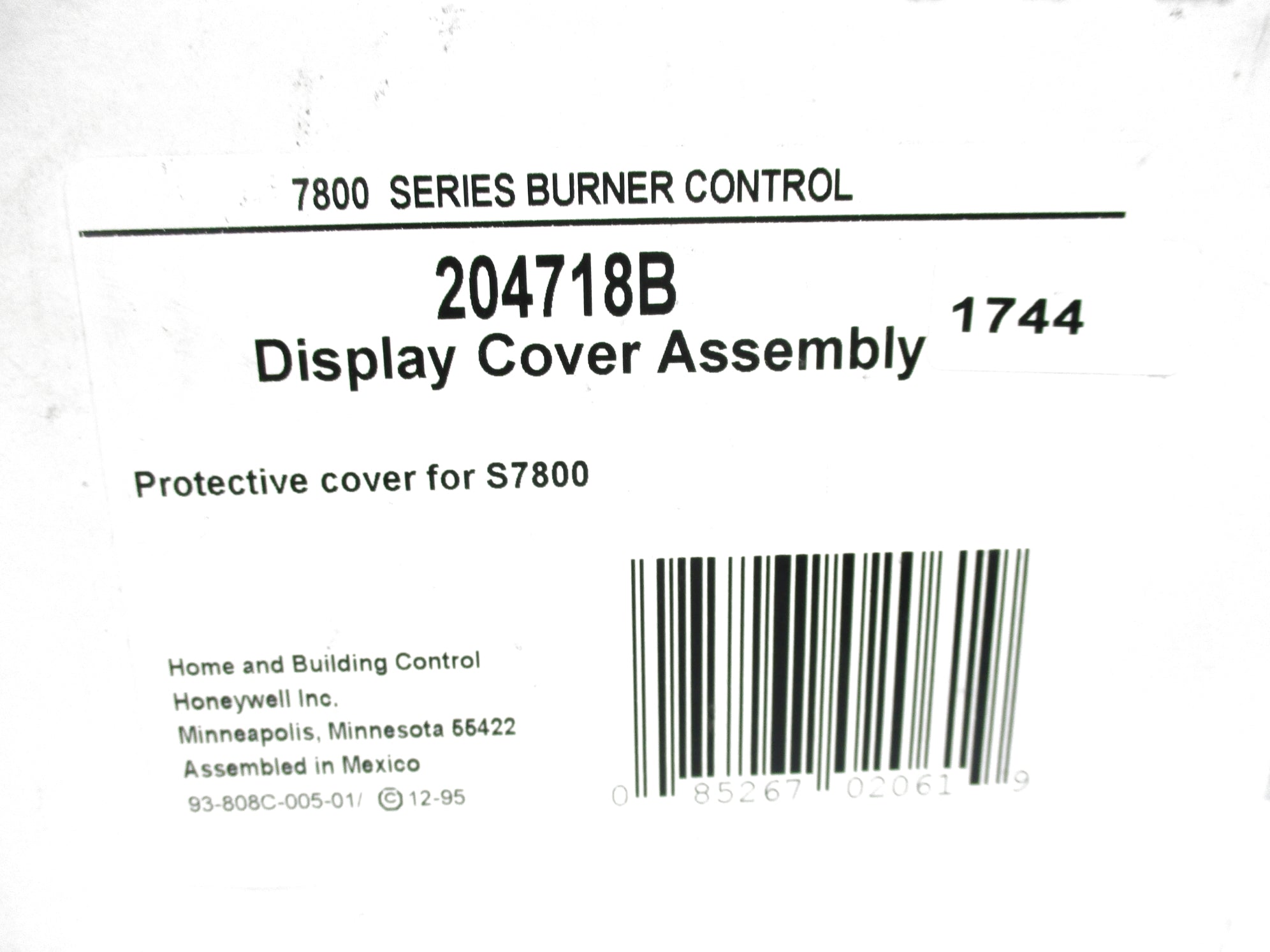 HONEYWELL 204718B NSMP