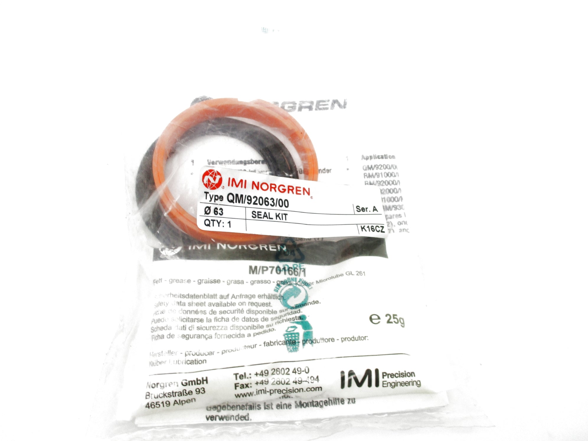 NORGREN QM/92063/00 SER. A NSMP