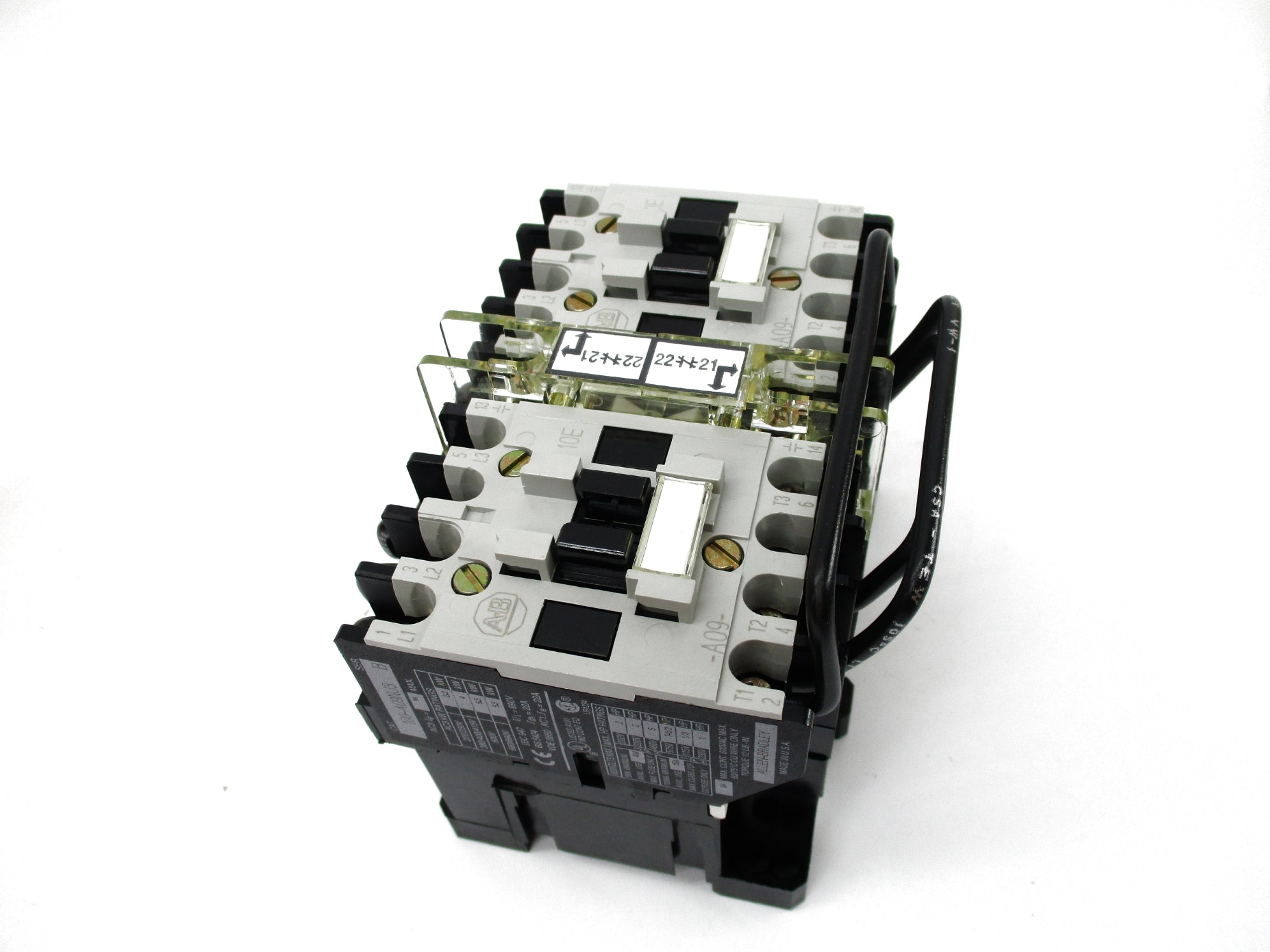 ALLEN BRADLEY 104-A09NJ3 SER. B 24V (BR/WH) NSMP