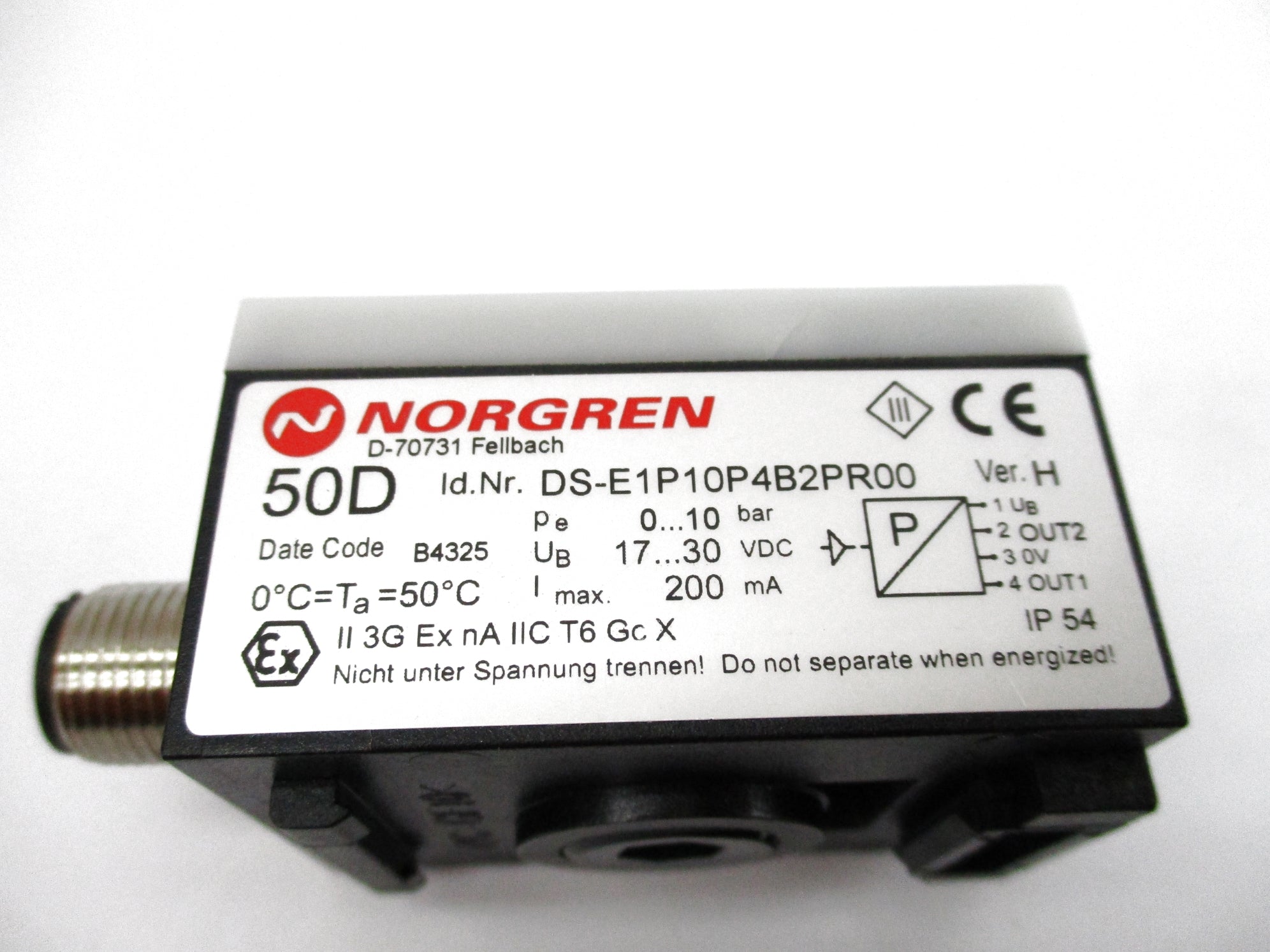 NORGREN DS-E1P10P4B2PR00 NSNP