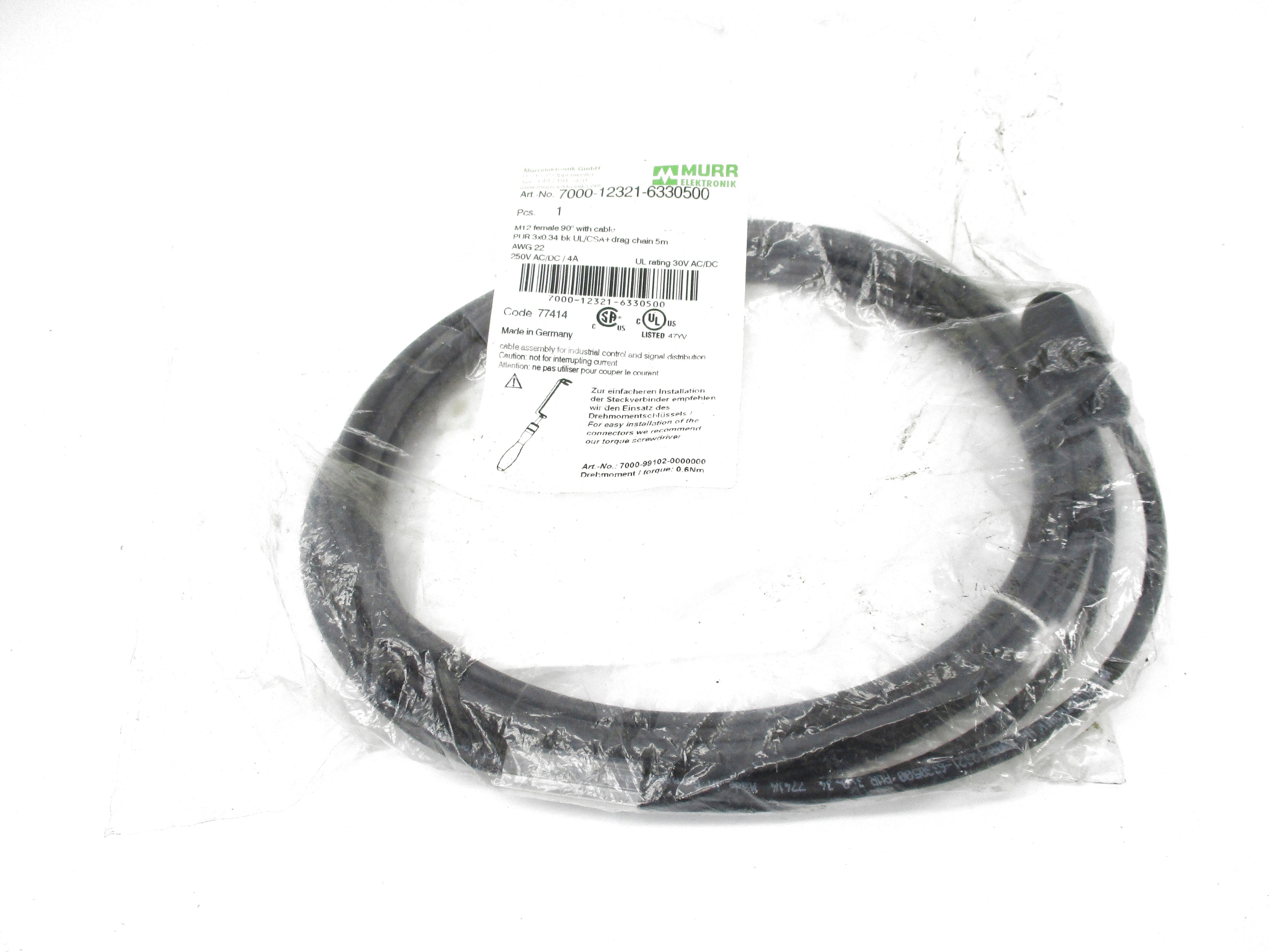 MURR ELEKTRONIK 7000-12321-6330500 NSMP