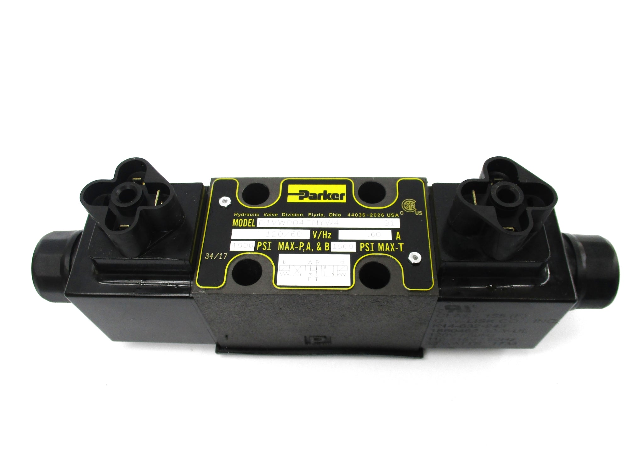 PARKER D1VW004CNYW491 120V 4000PSI NSMP