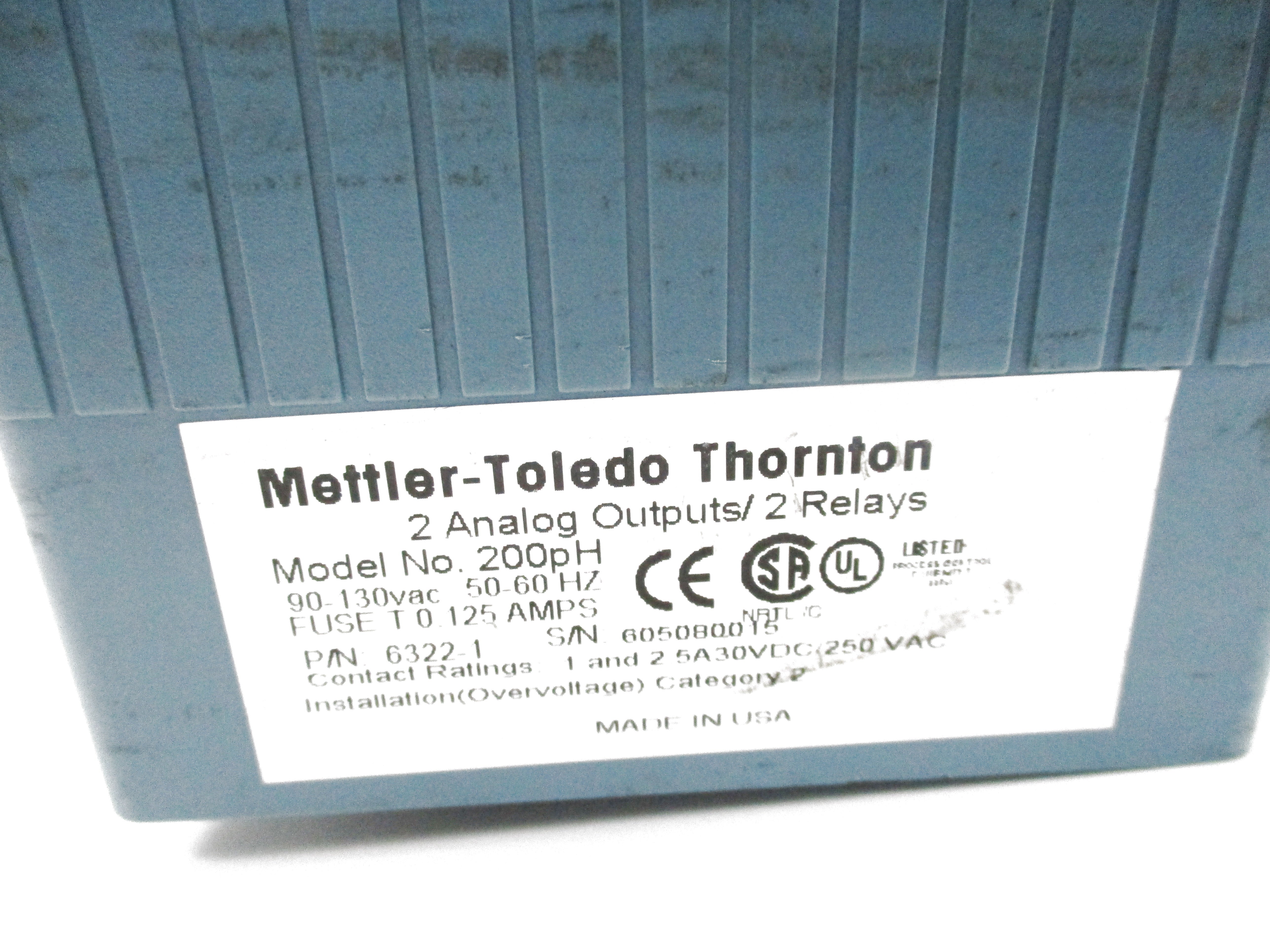 METTLER TOLEDO 6322-1 UNMP