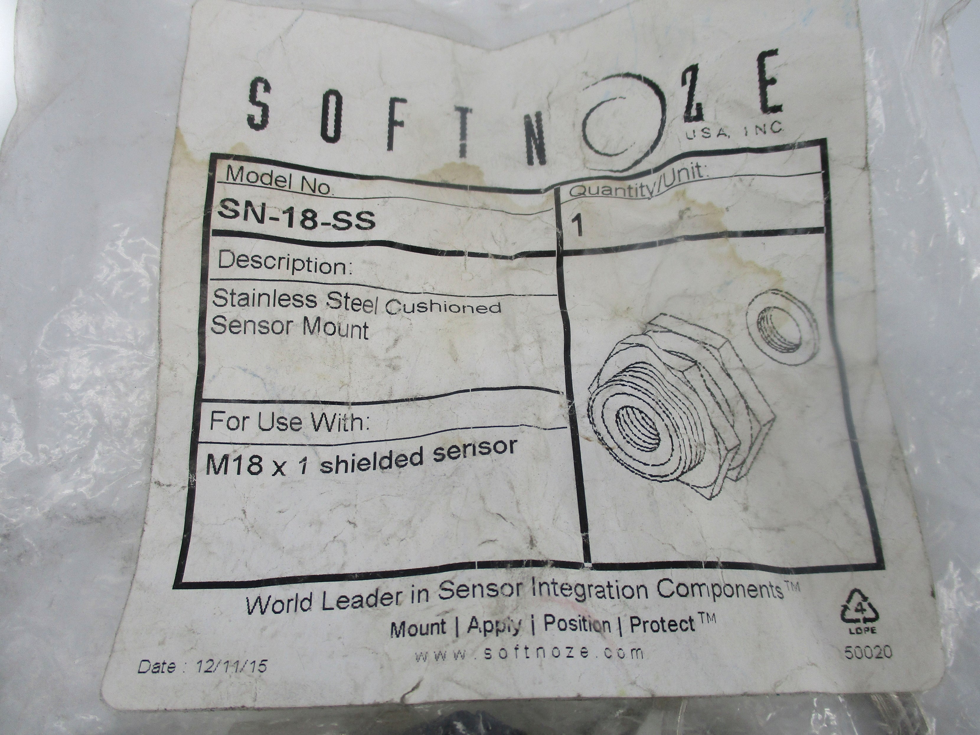 SOFTNOZE SN-18-SS NSMP