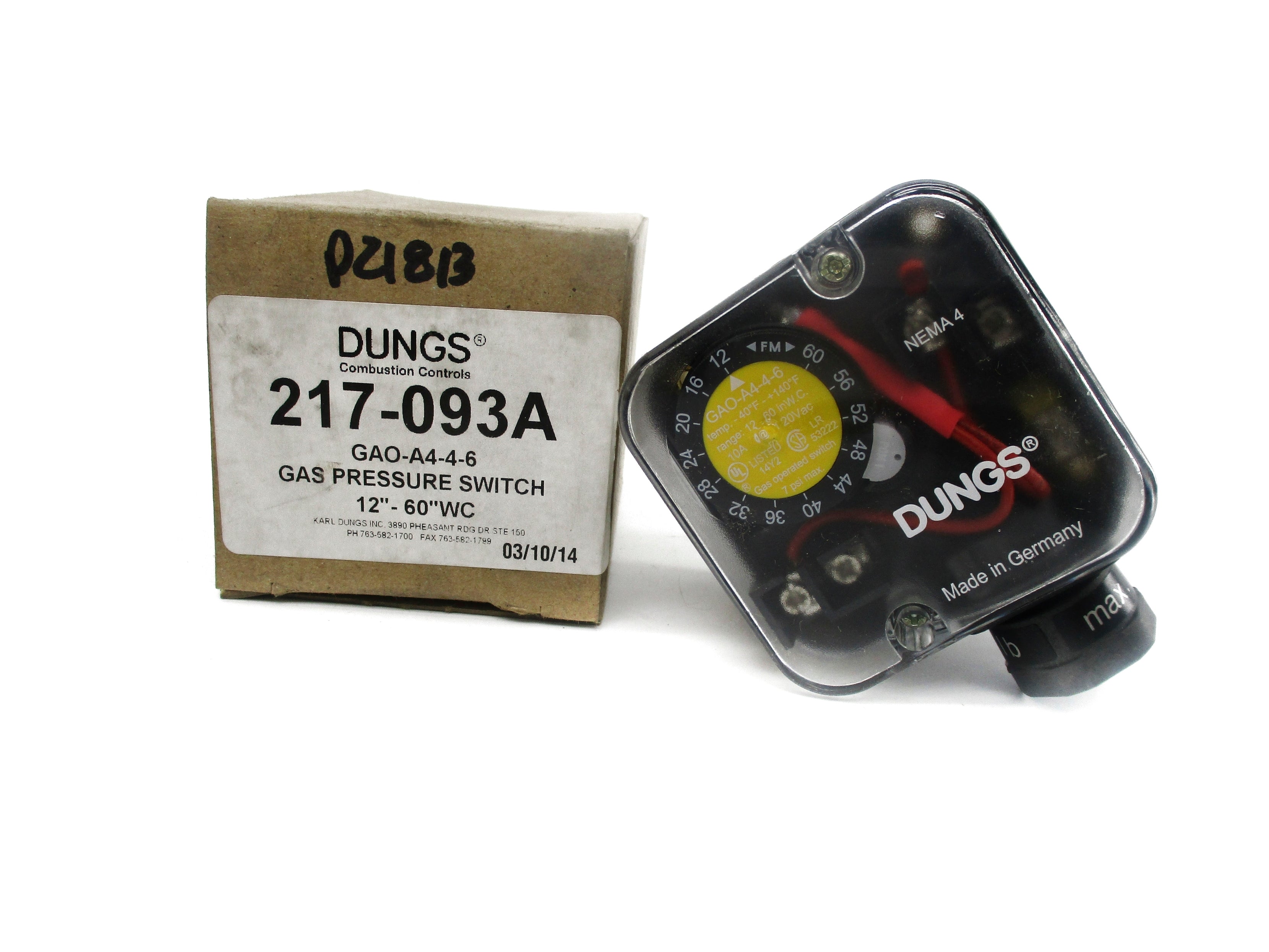 DUNGS GAO-A4-4-6 217-093A NSMP