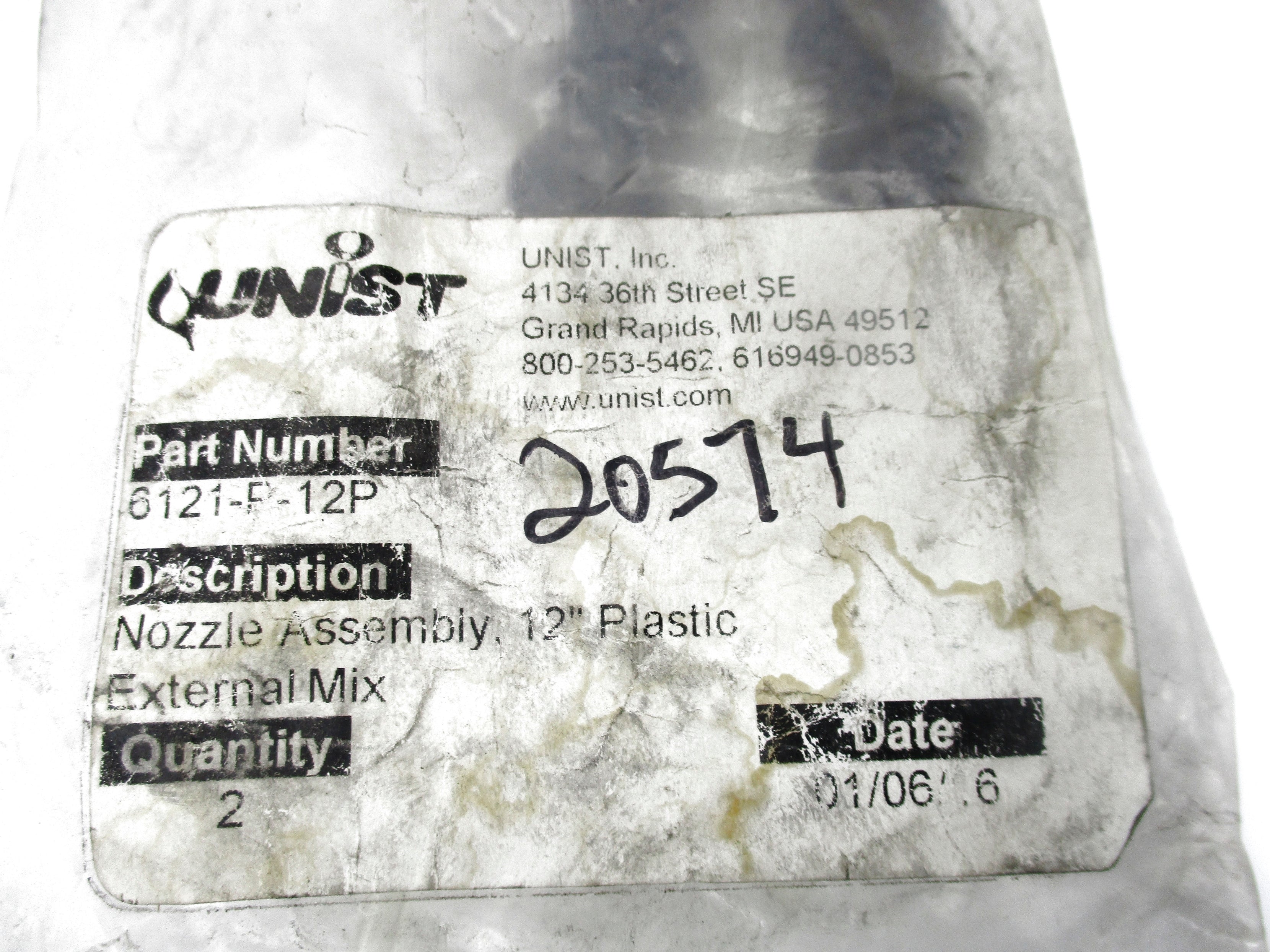UNIST 6121-P-12P (PKG OF 2) NSMP