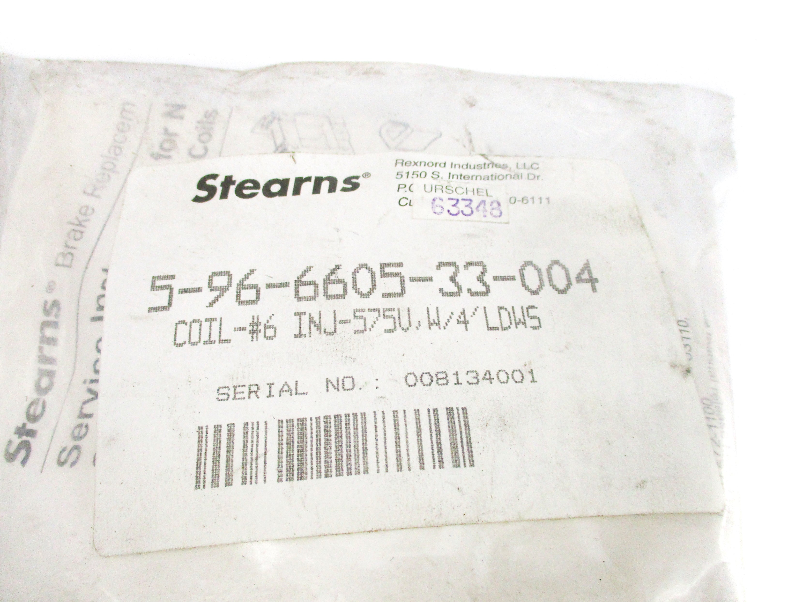 STEARNS 5-96-6605-33-004 NSMP