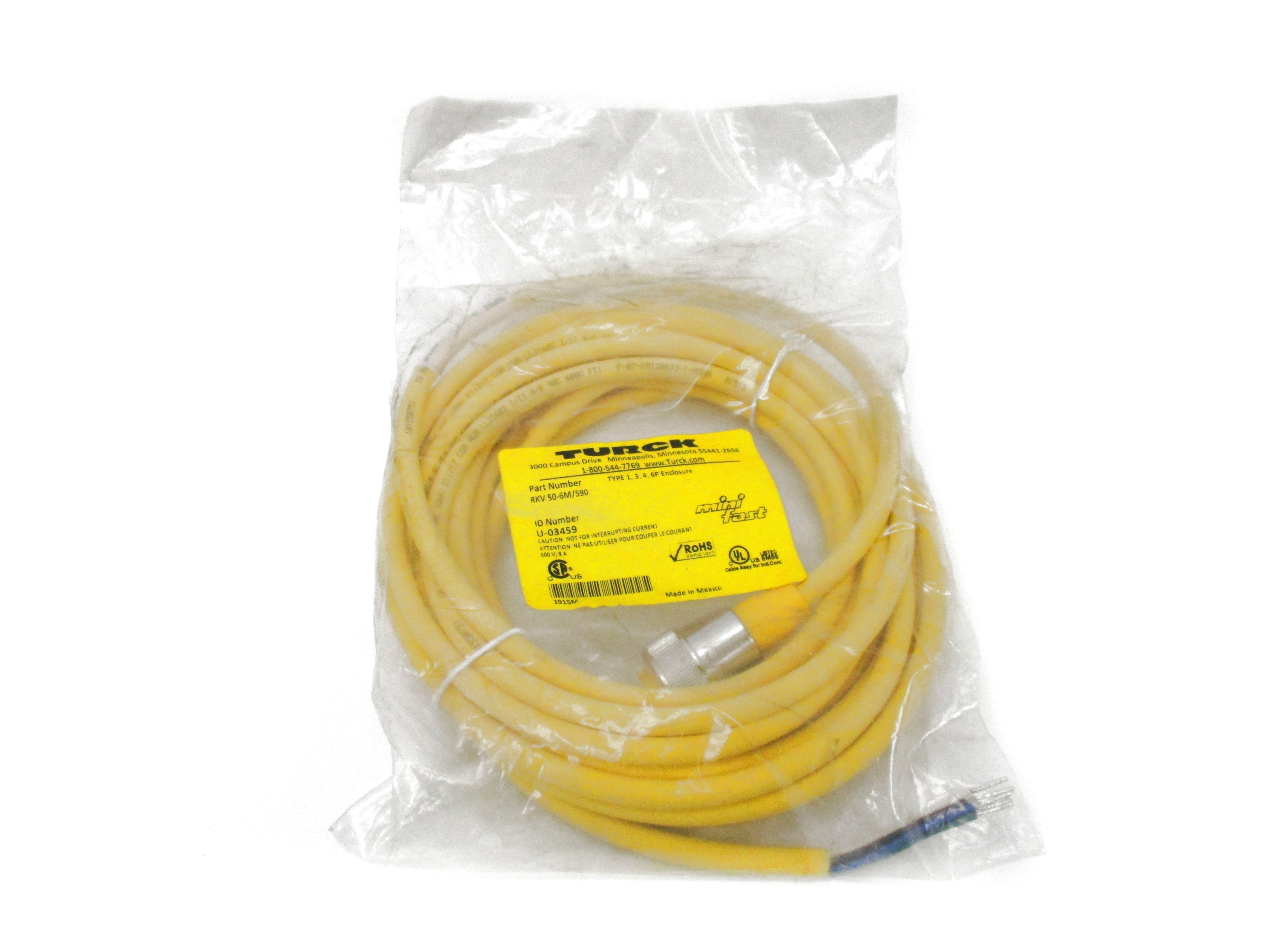 TURCK RKV50-6M/S90 NSMP
