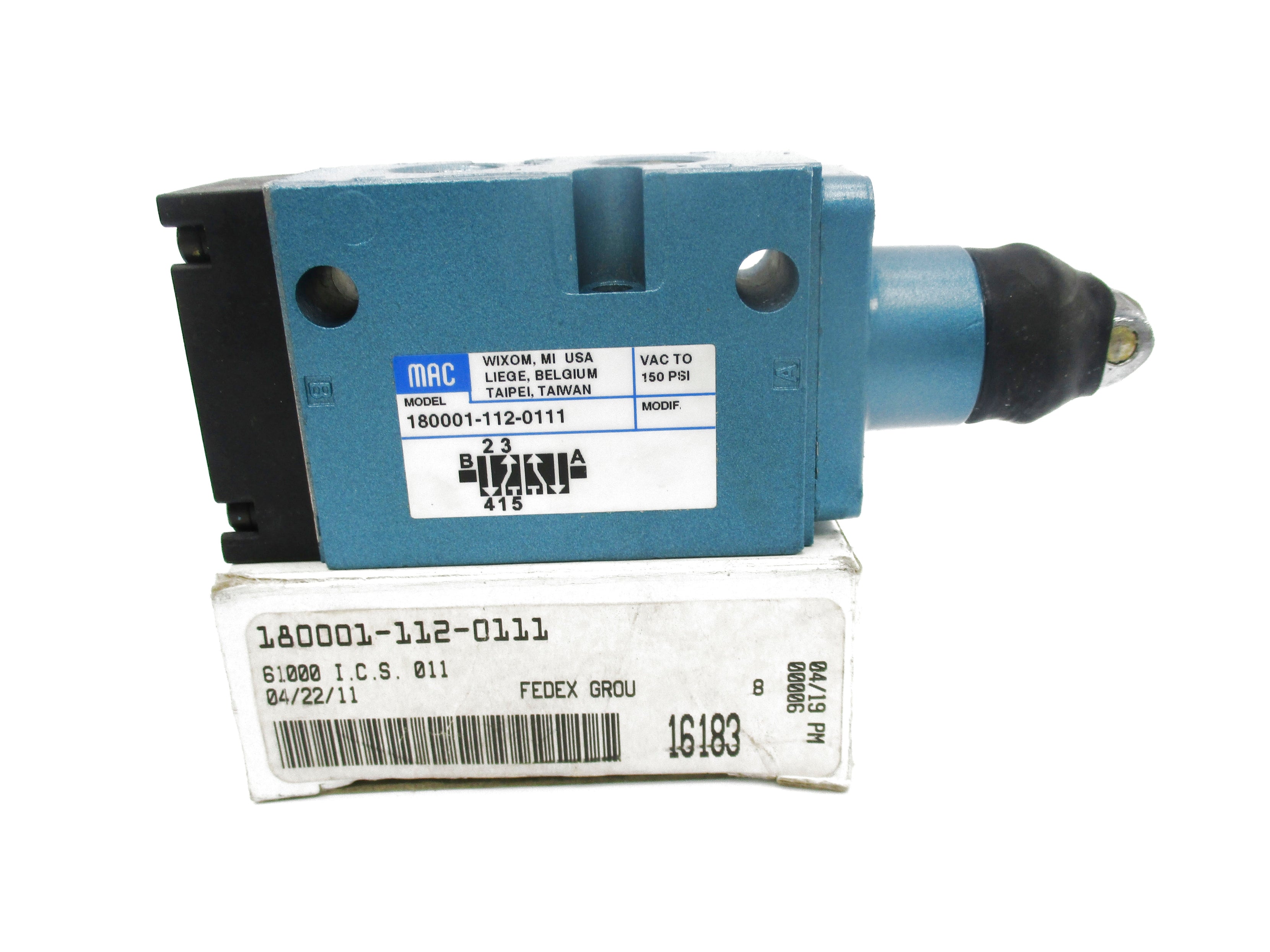 MAC 180001-112-0111 150PSI NSMP