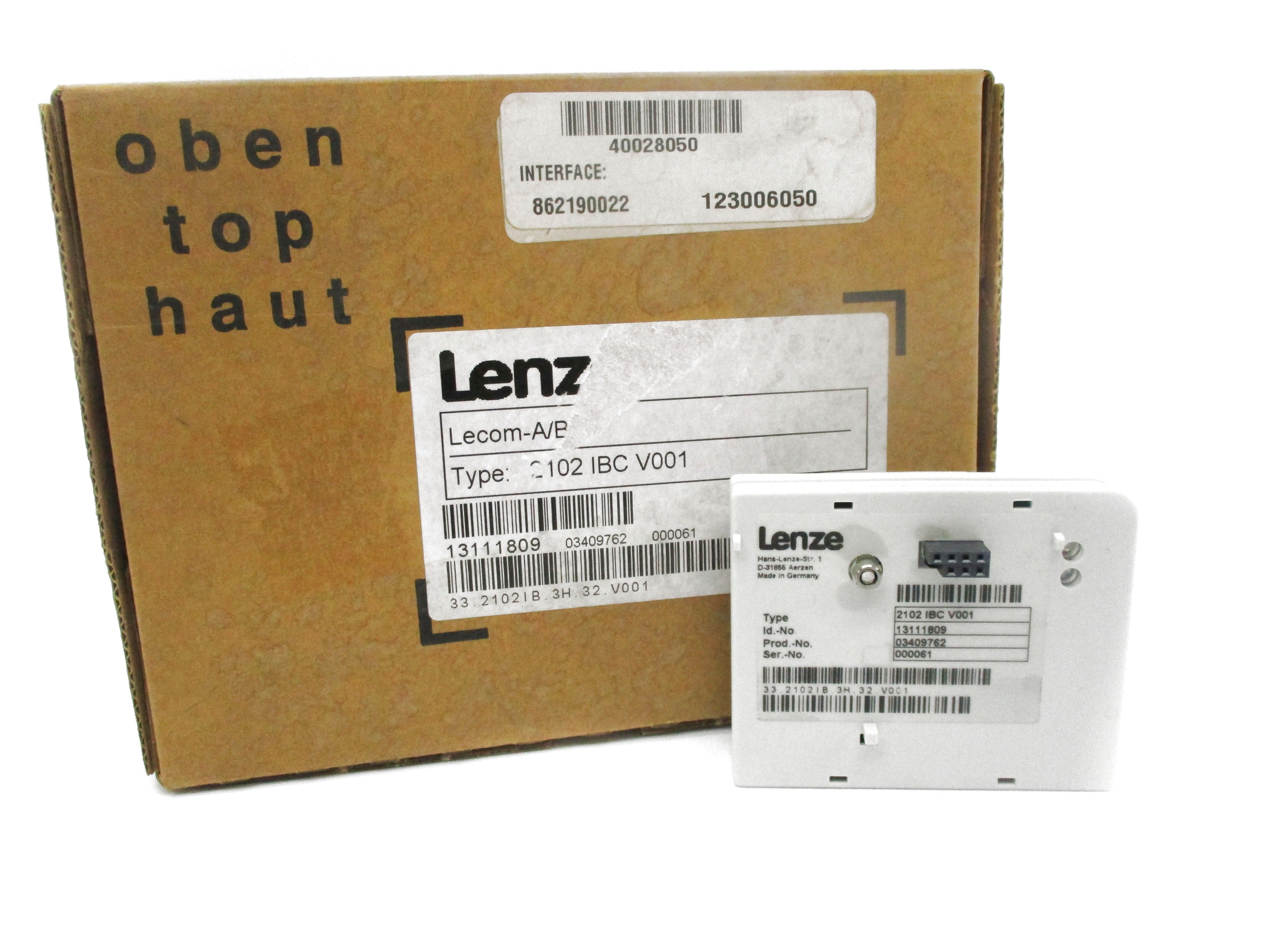 LENZ 2102IBCV001 24VDC NSMP