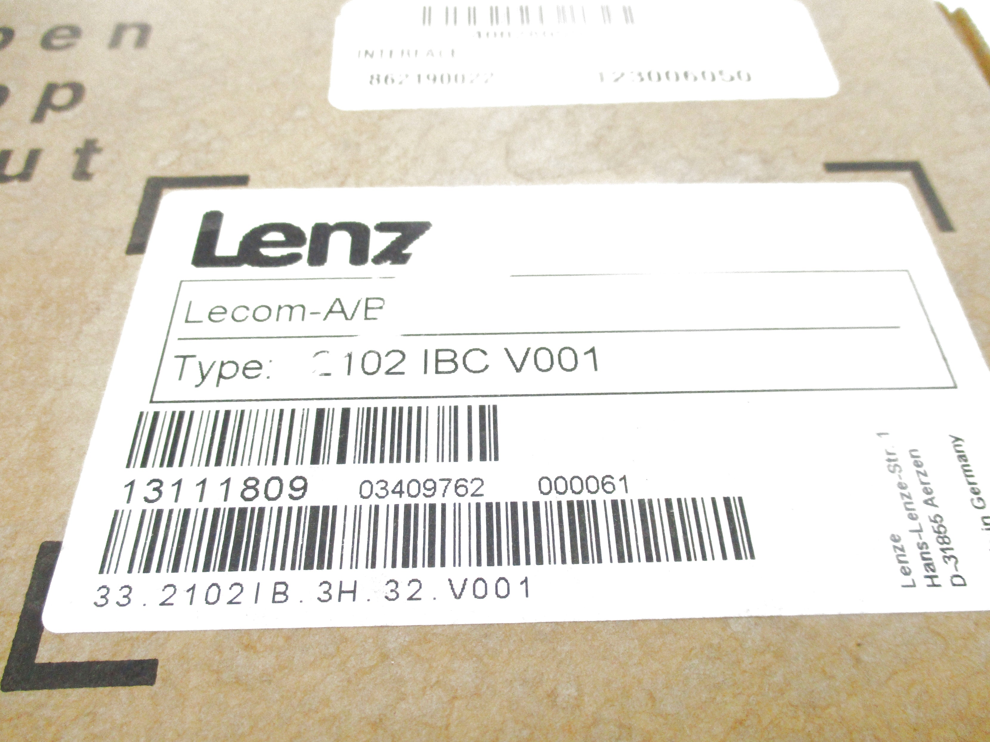 LENZ 2102IBCV001 24VDC NSMP