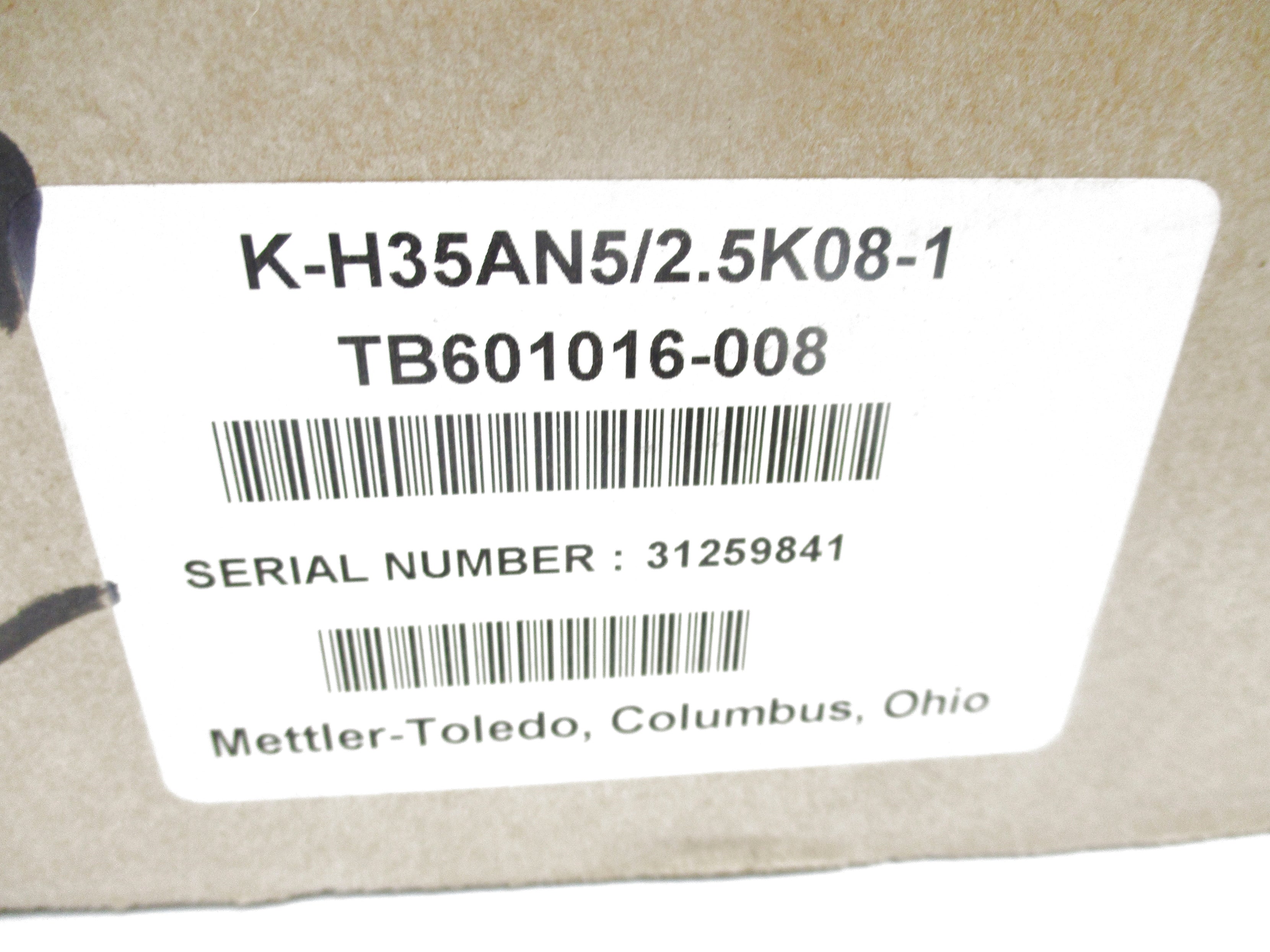 METTLER-TOLEDO TB601016-008 NSMP