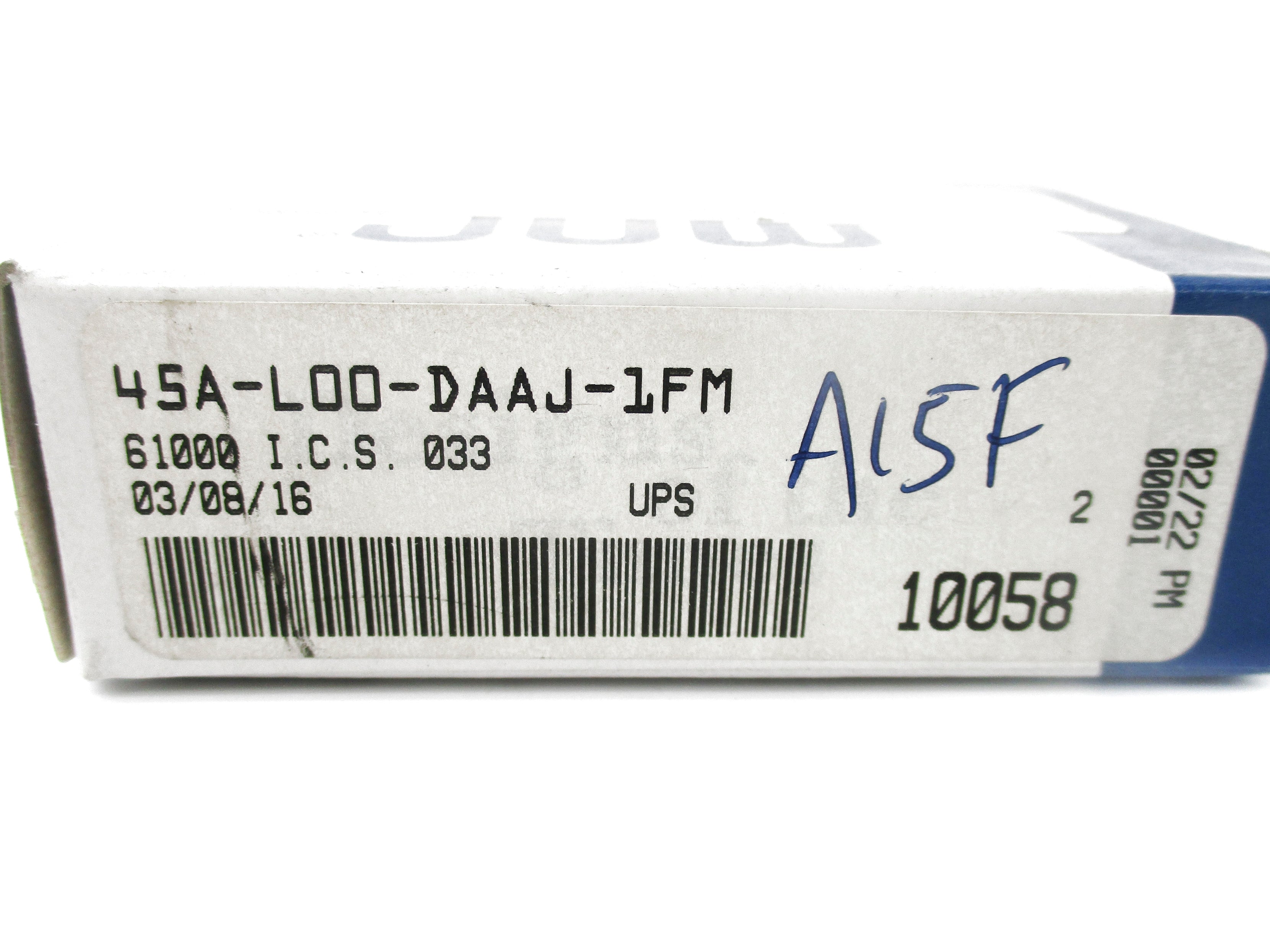 MAC 45A-L00-DAAJ-1FM 120/60-110/50 120PSI NSMP