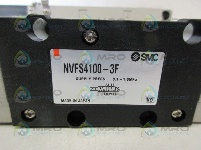 SMC NVFS4100-3F SOLENOID VALVE *NEW NO BOX*