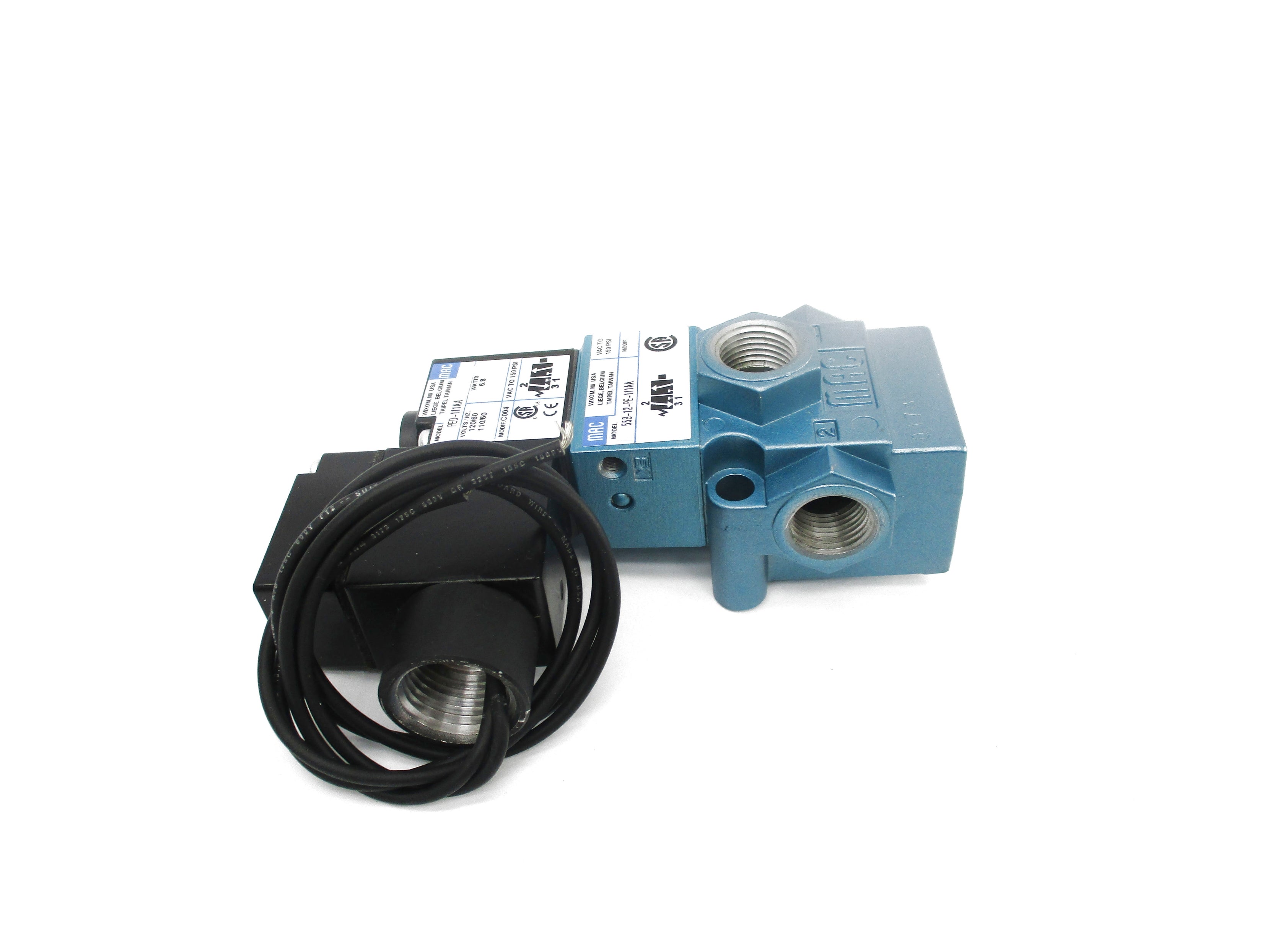 MAC 55B-12-PE-111AA 120/60-110/50 150PSI NSMP