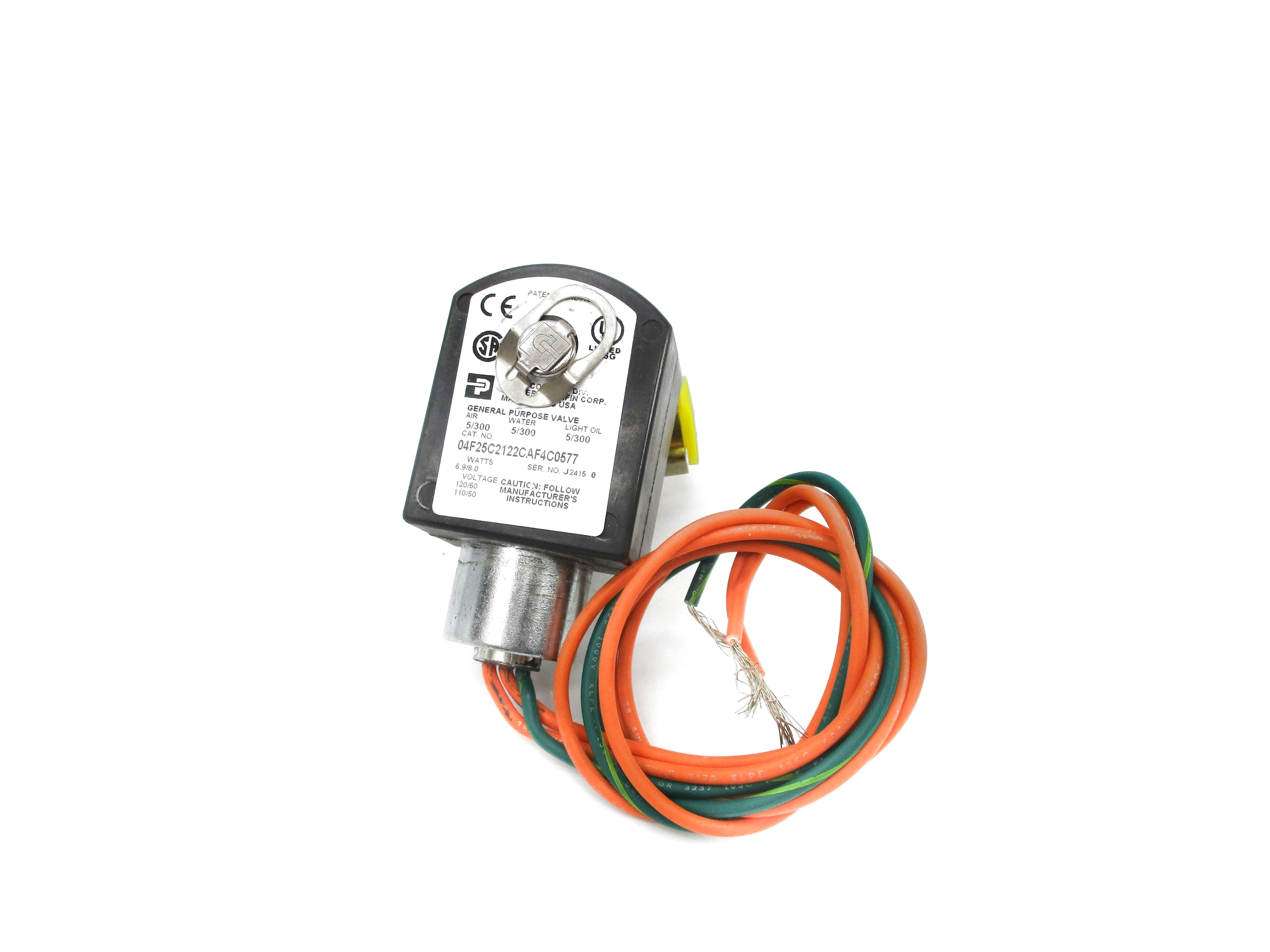 PARKER 04F25C2122CAF4C0577 110/120V 5/300PSI NSNP