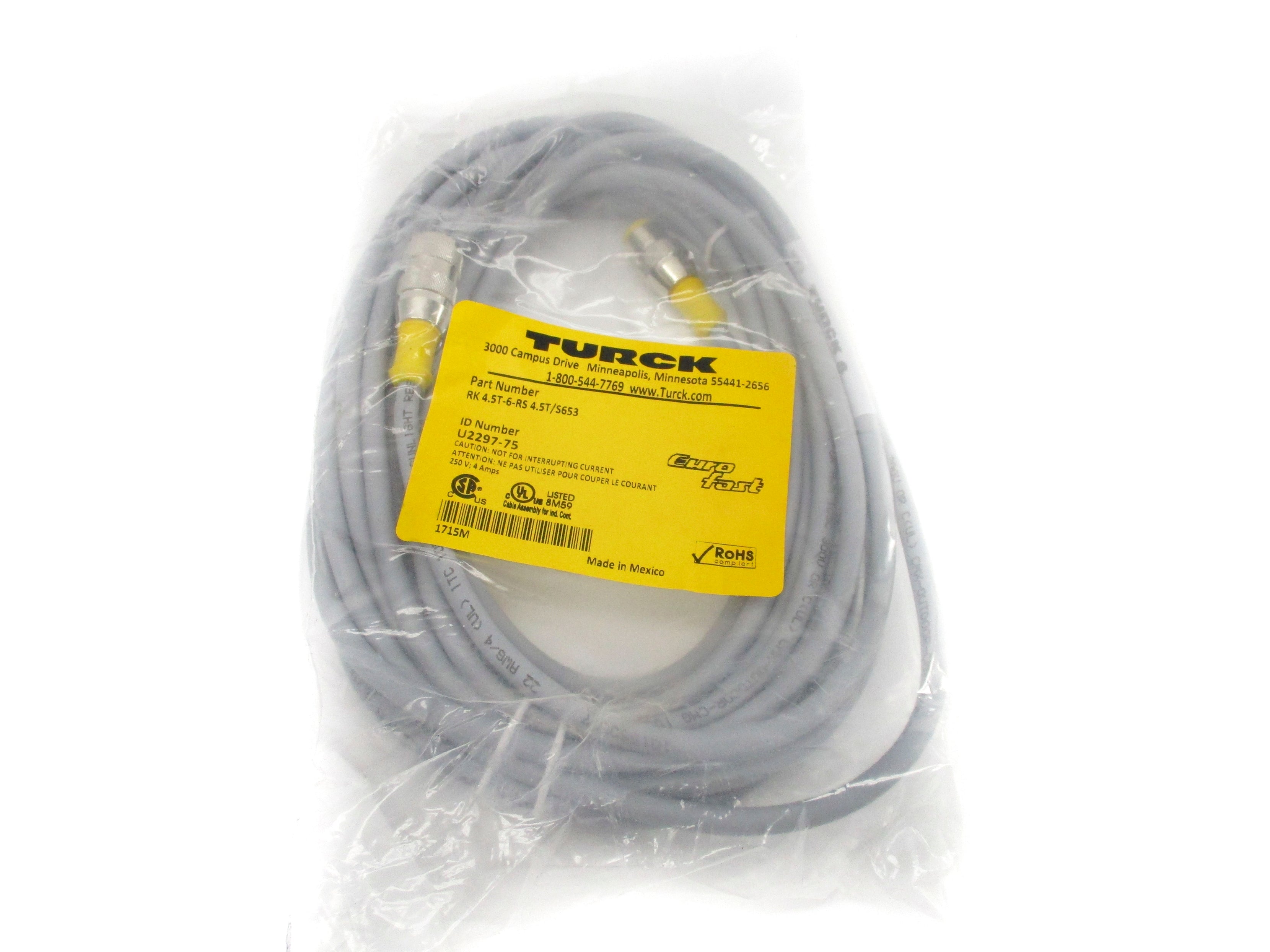 TURCK RK4.5T-6-RS4.5T/S653 NSMP