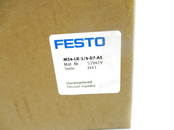 FESTO MS4-LR-1/4-D7-AS 529419 210PSI NSMP