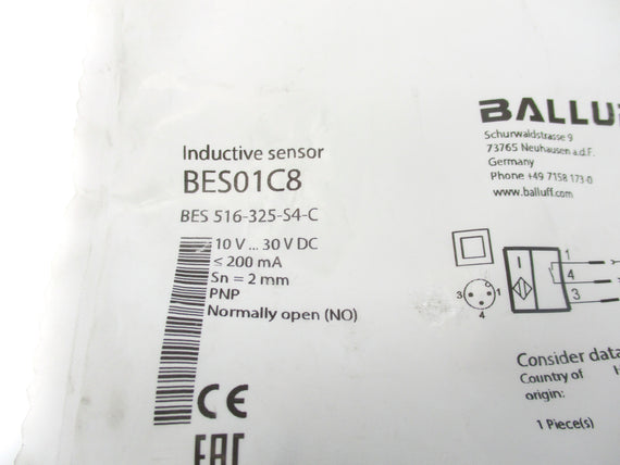 BALLUFF BES01C8 NSMP