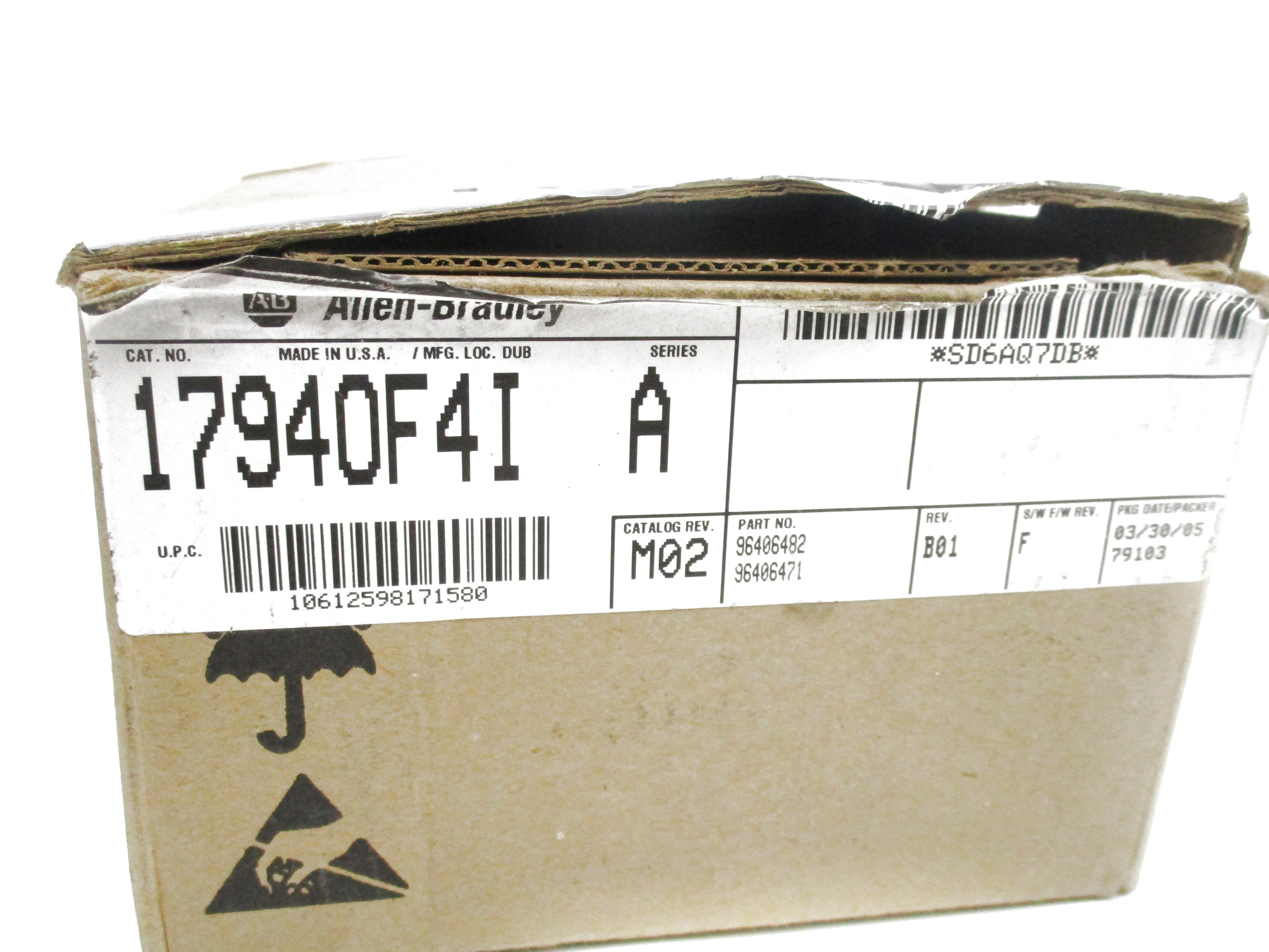 ALLEN BRADLEY 1794-OF4I SER. A F/W F NSMP