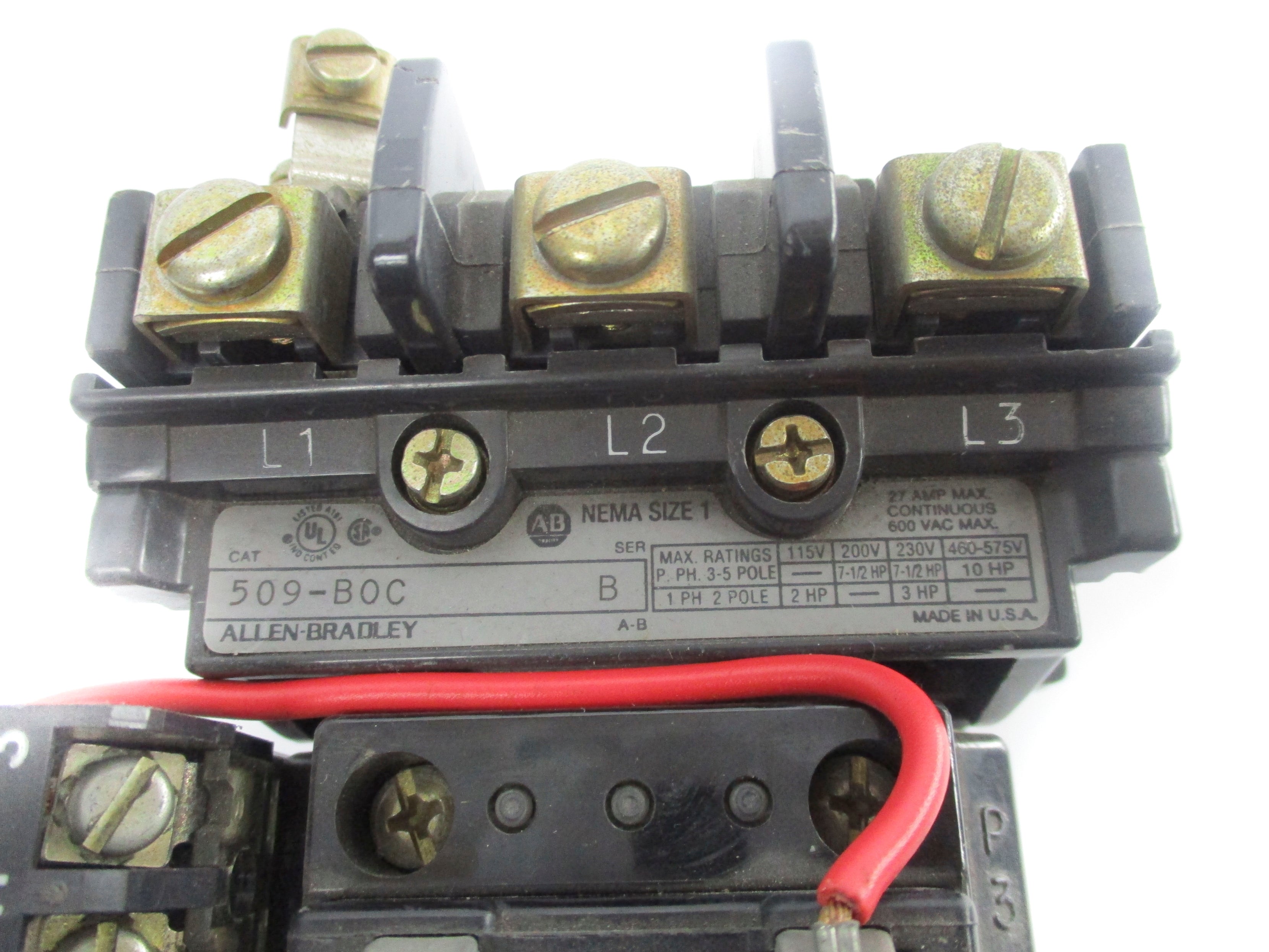 INDUSTRIAL SPARE PART 509-BOC SER. B NSNP