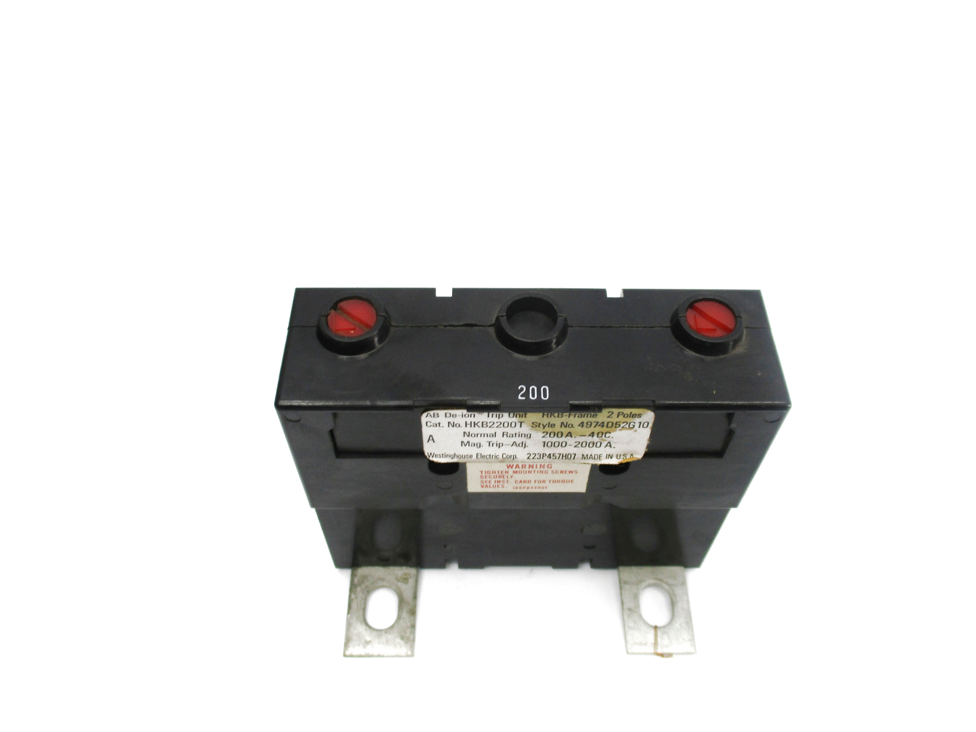 WESTINGHOUSE HKB2200T UNMP