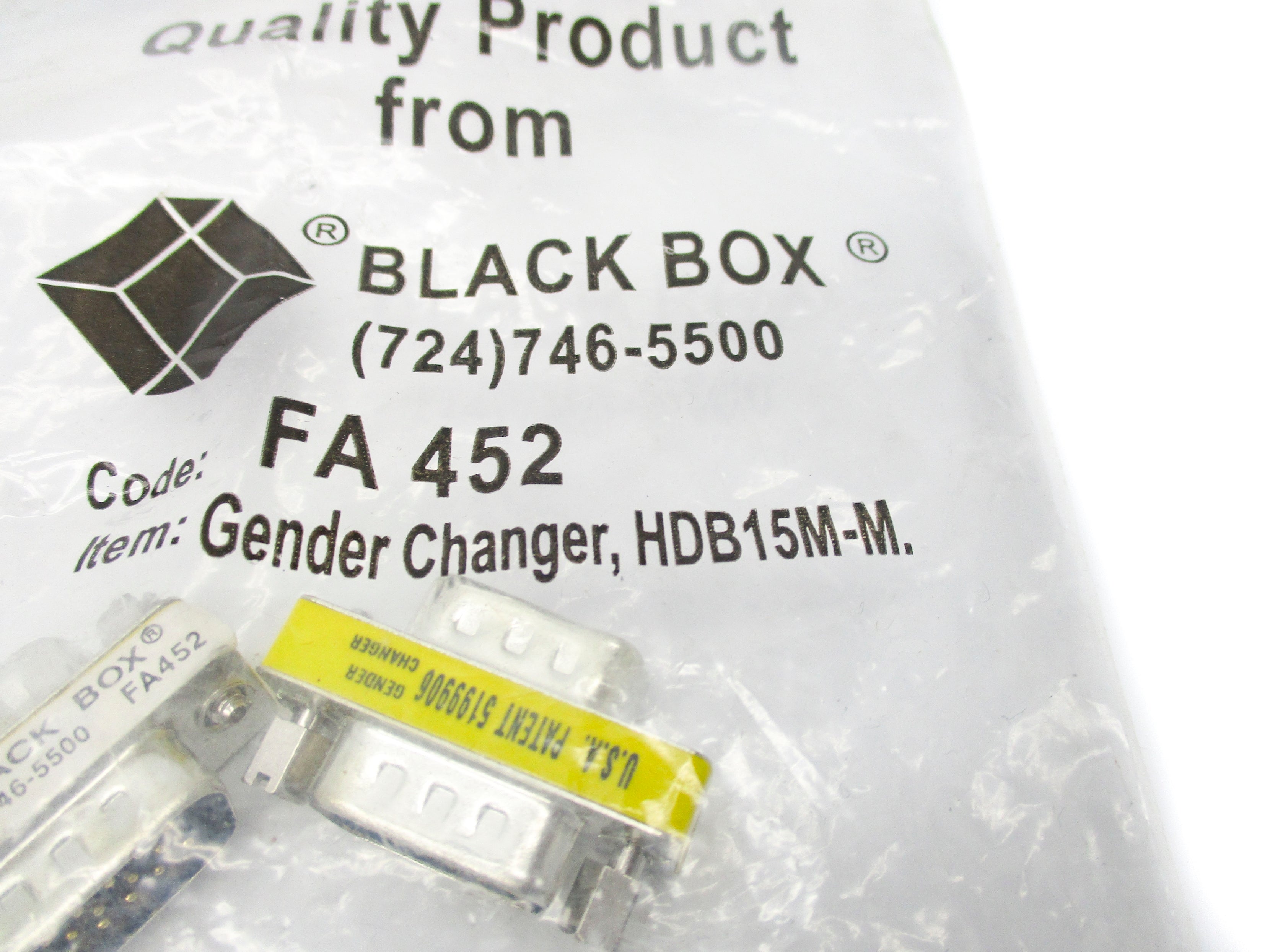 BLACK BOX FA452 (PKG OF 2) NSMP