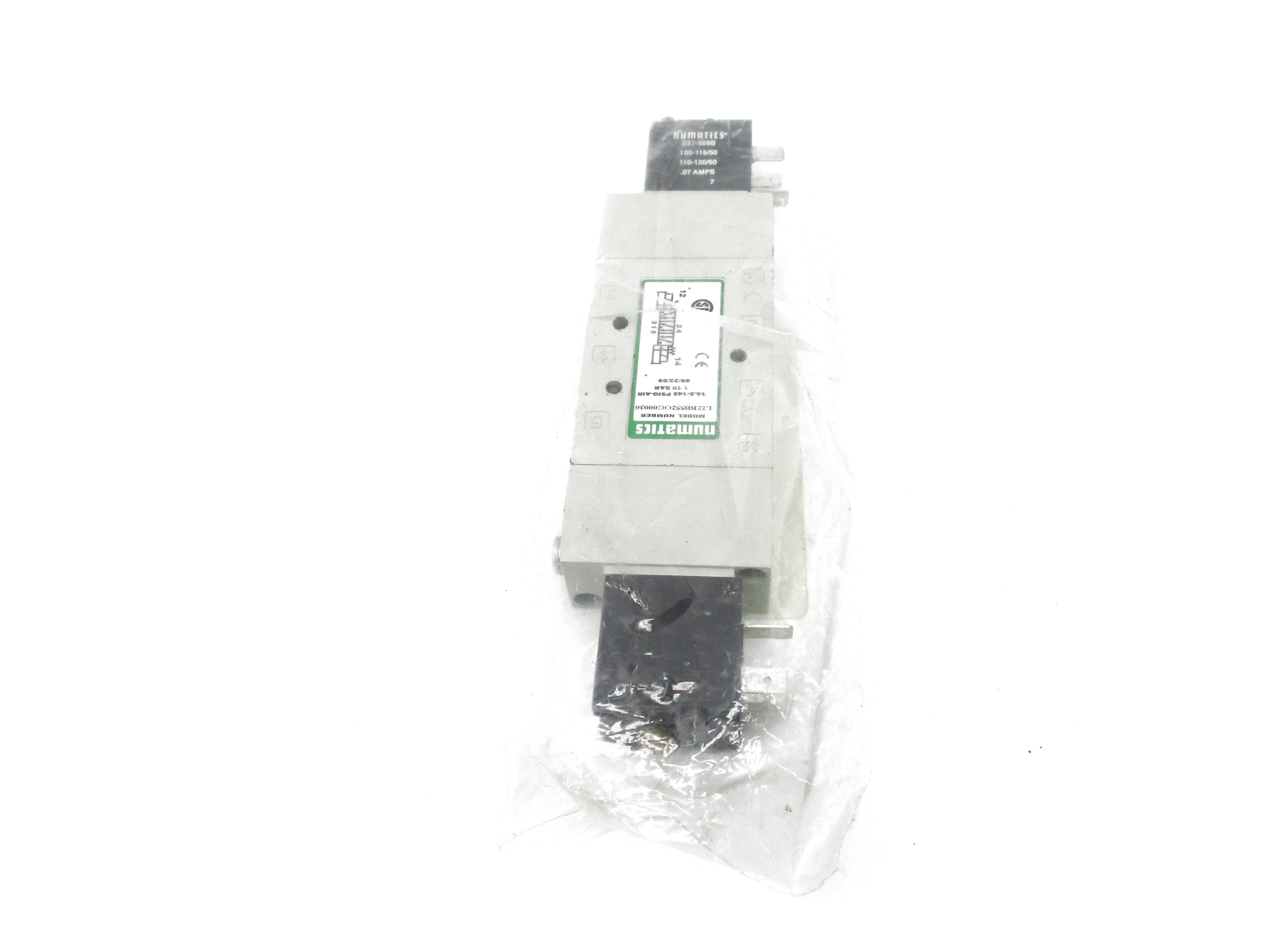 NUMATICS L22BB552OG00030 110/120V NSMP