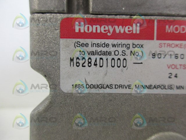 HONEYWELL M6284D1000 MODUTROL IV MOTOR(AS PICTURED) *USED*