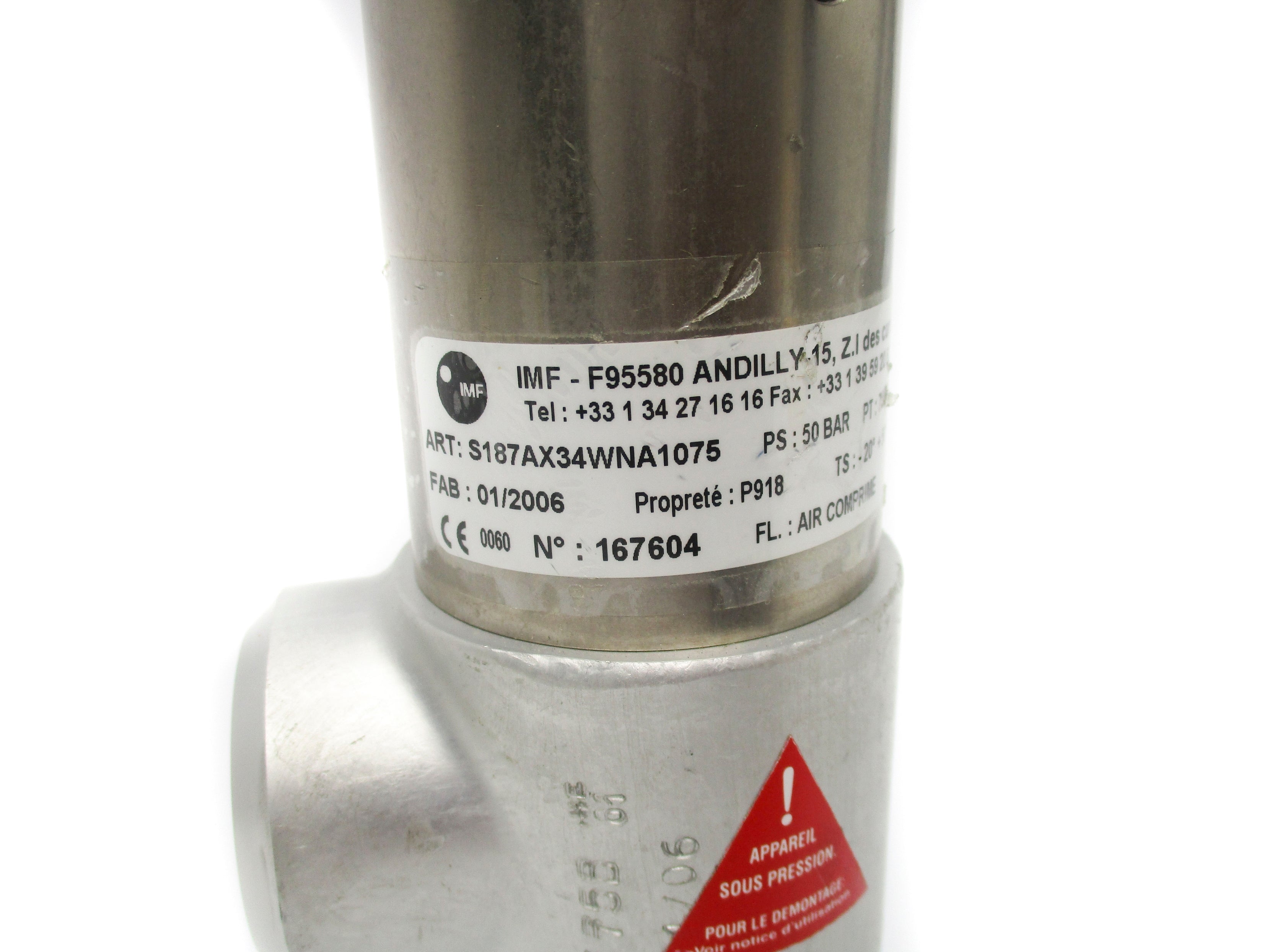 IMF S187AX34WNA1075 NSNP