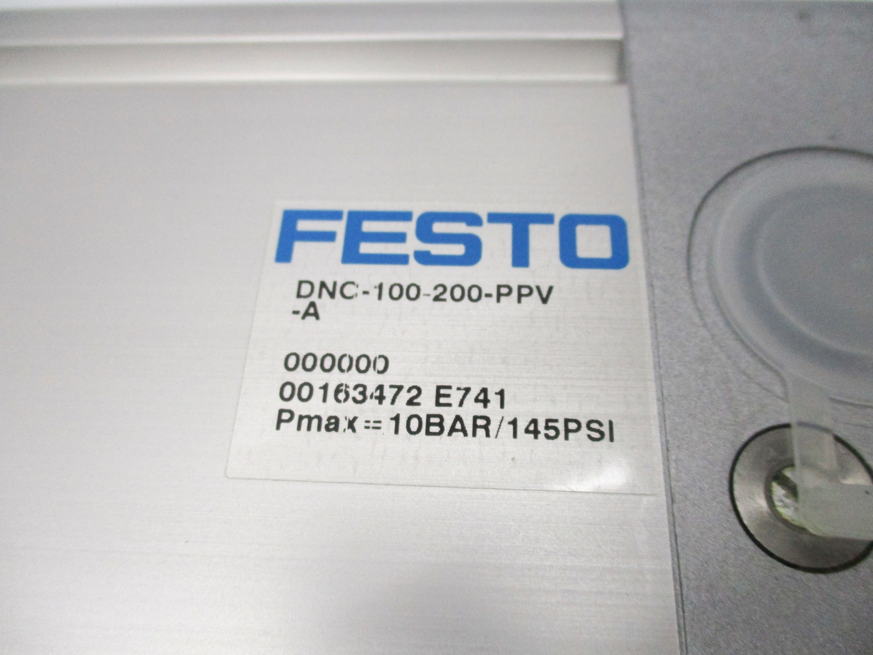FESTO DNC-100-200-PPV-A 145PSI NSNP