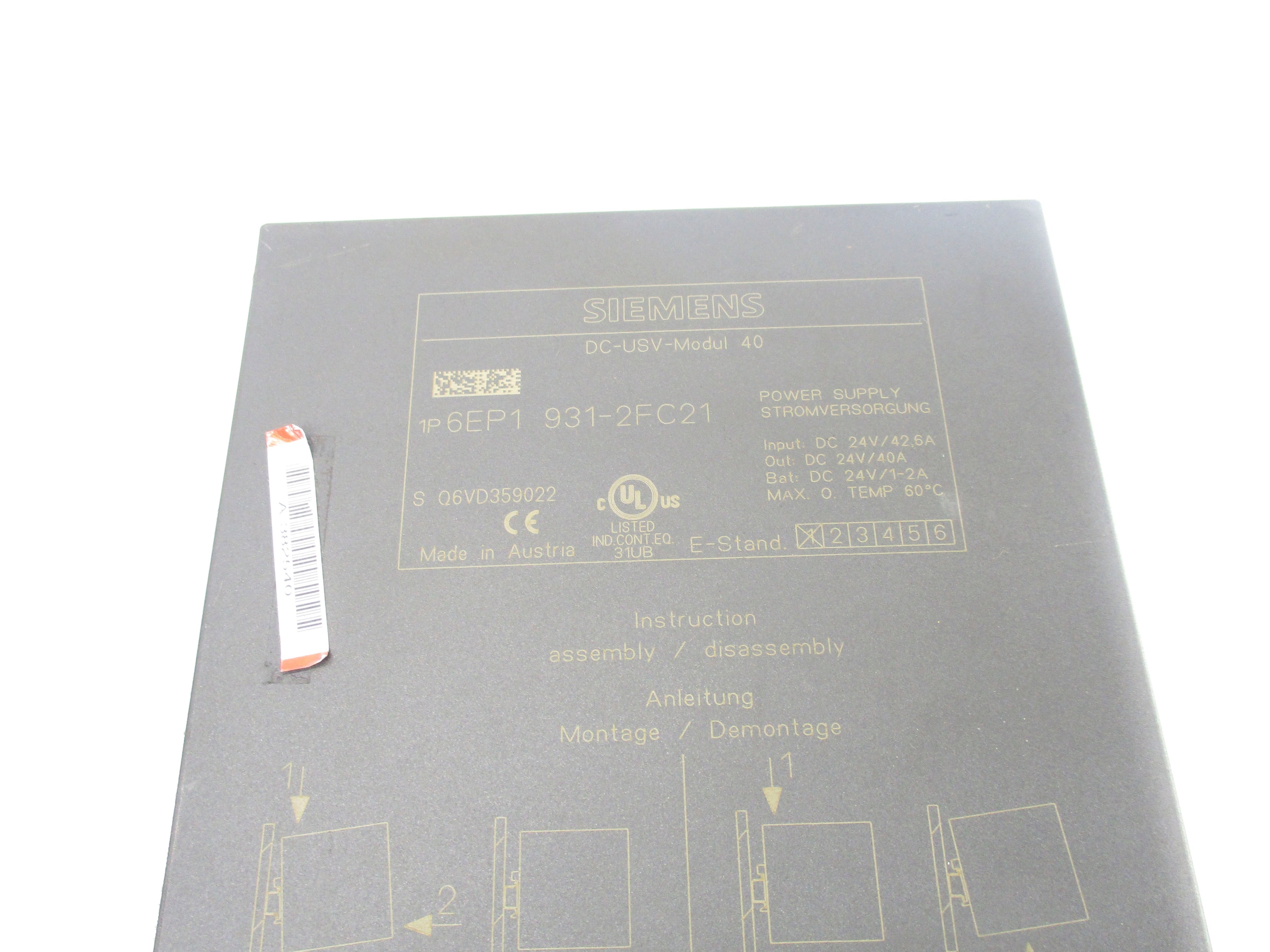 SIEMENS 6EP1931-2FC21 NSNP