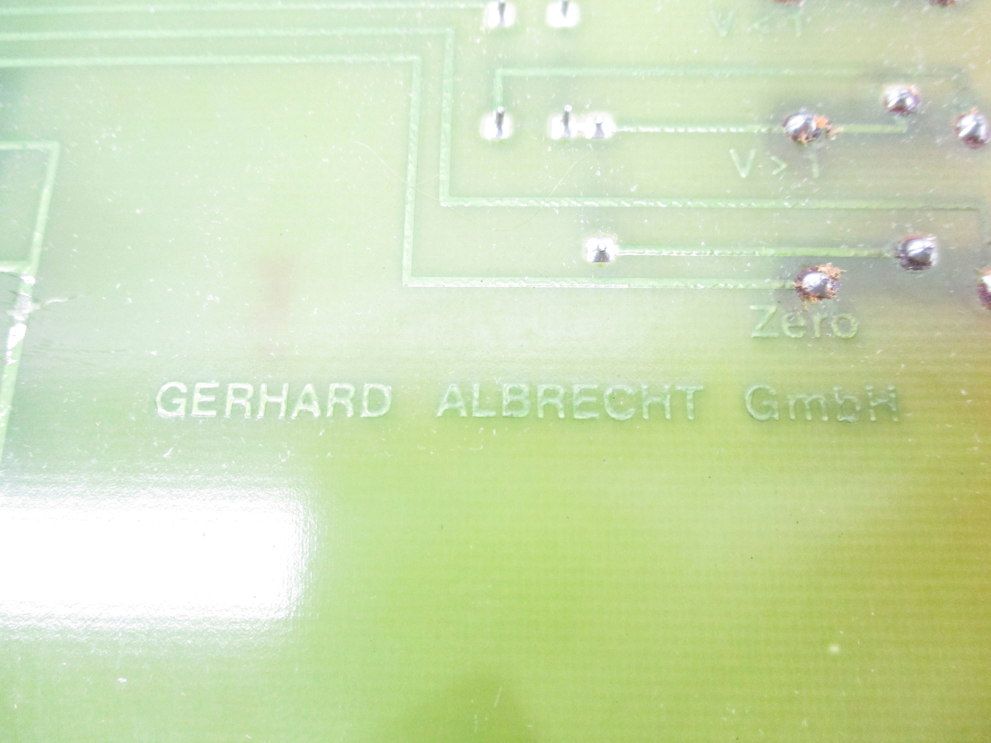 GERHARD ALBRECHT C133-7 NSNP
