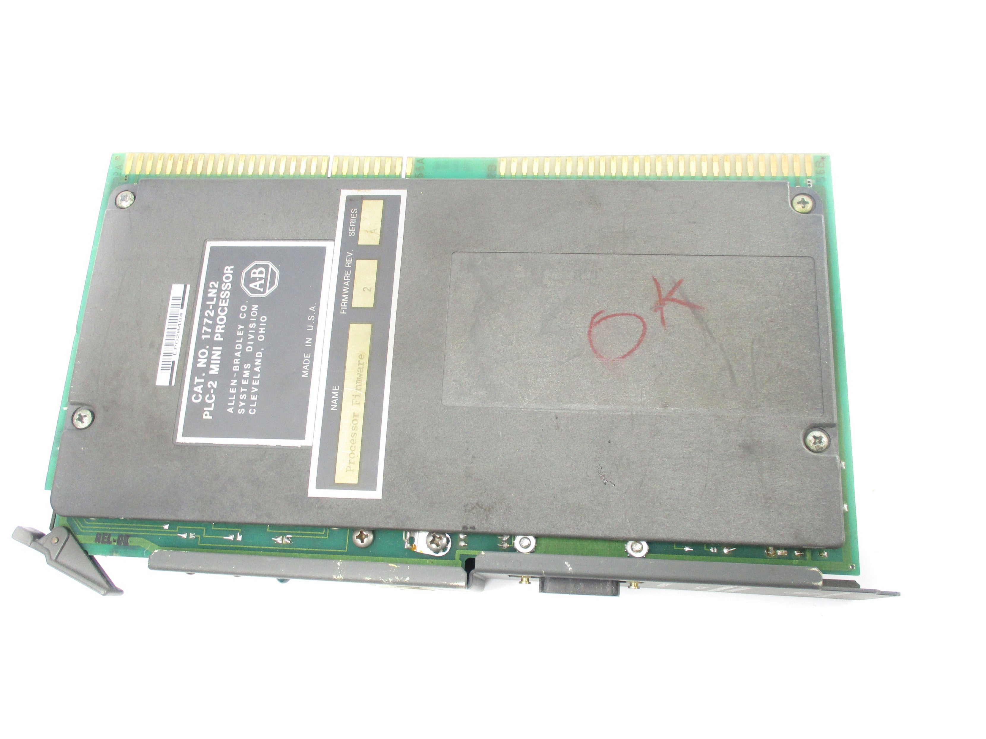 ALLEN BRADLEY 1772-LN2 SER. A F/W 2 (WITHOUT KEY) REMAN