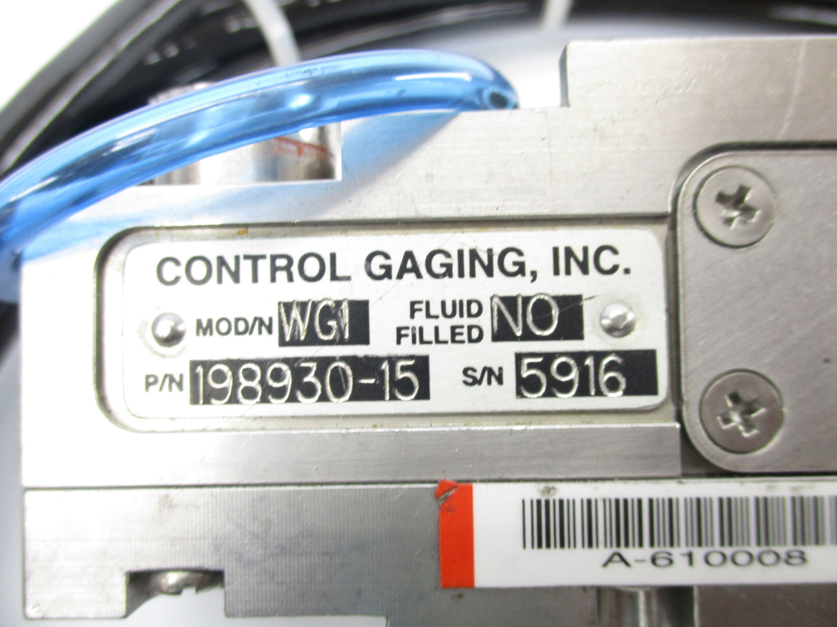 CONTROL GAGING 198930-15 NSNP