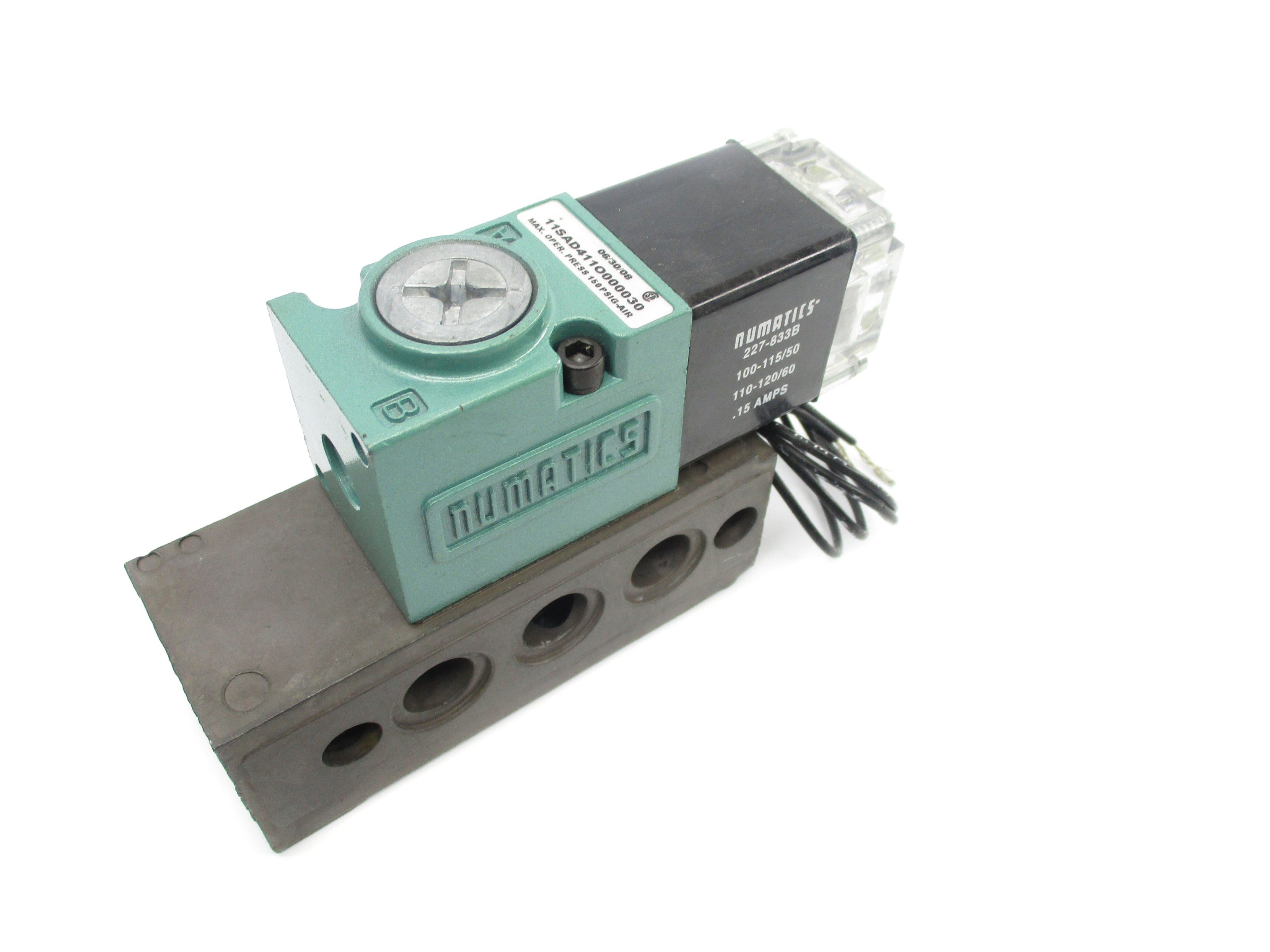 NUMATICS 11SAD411O000030 120/110V 150PSI NSNP