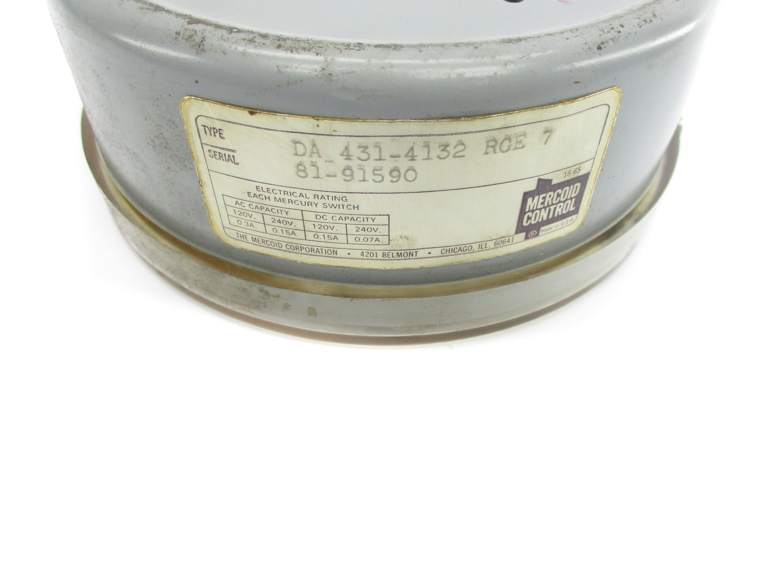 MERCOID DA431-4132 0-150PSI UNMP