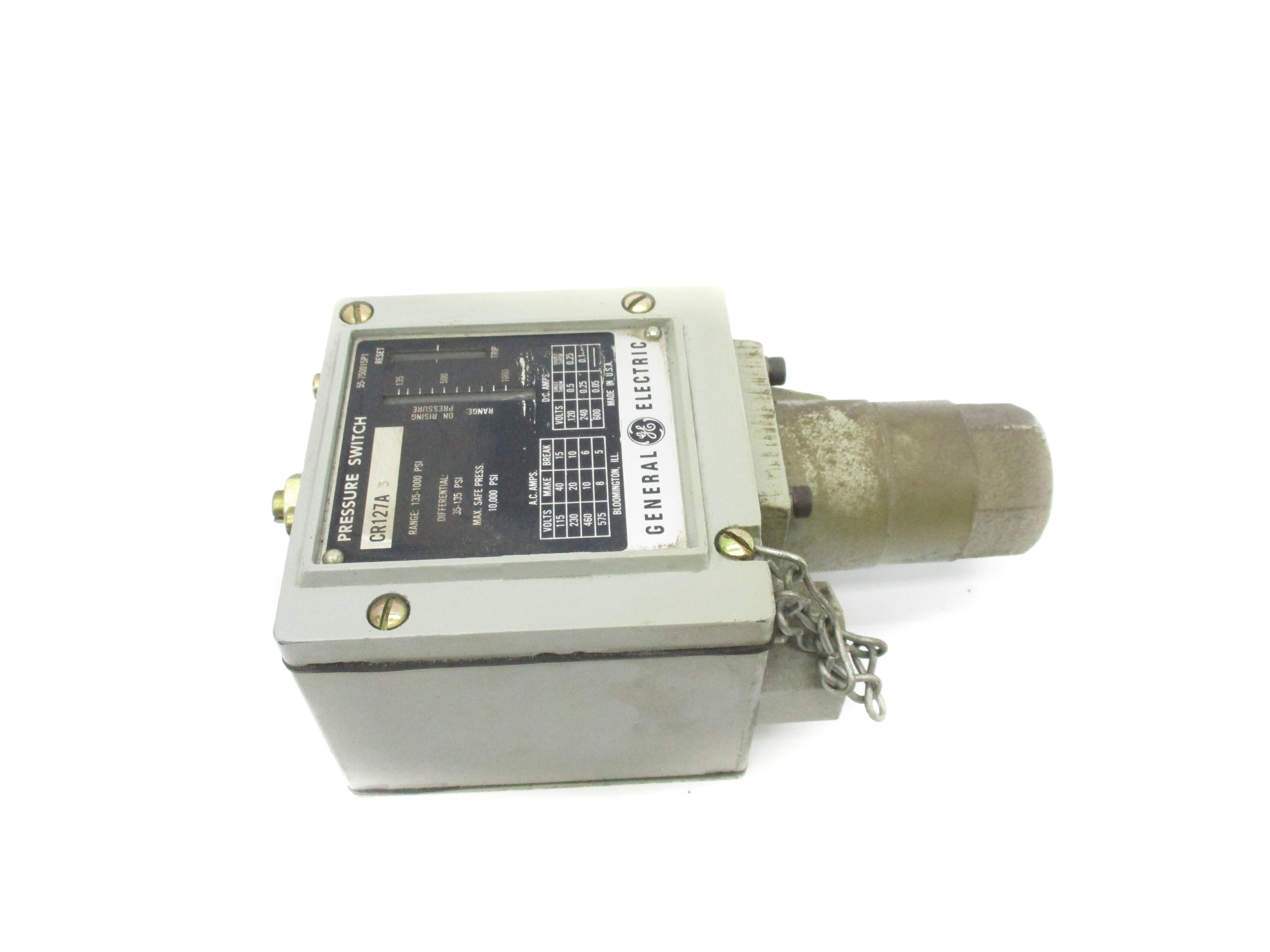 GENERAL ELECTRIC CR127A3 135-1000PSI NSNP