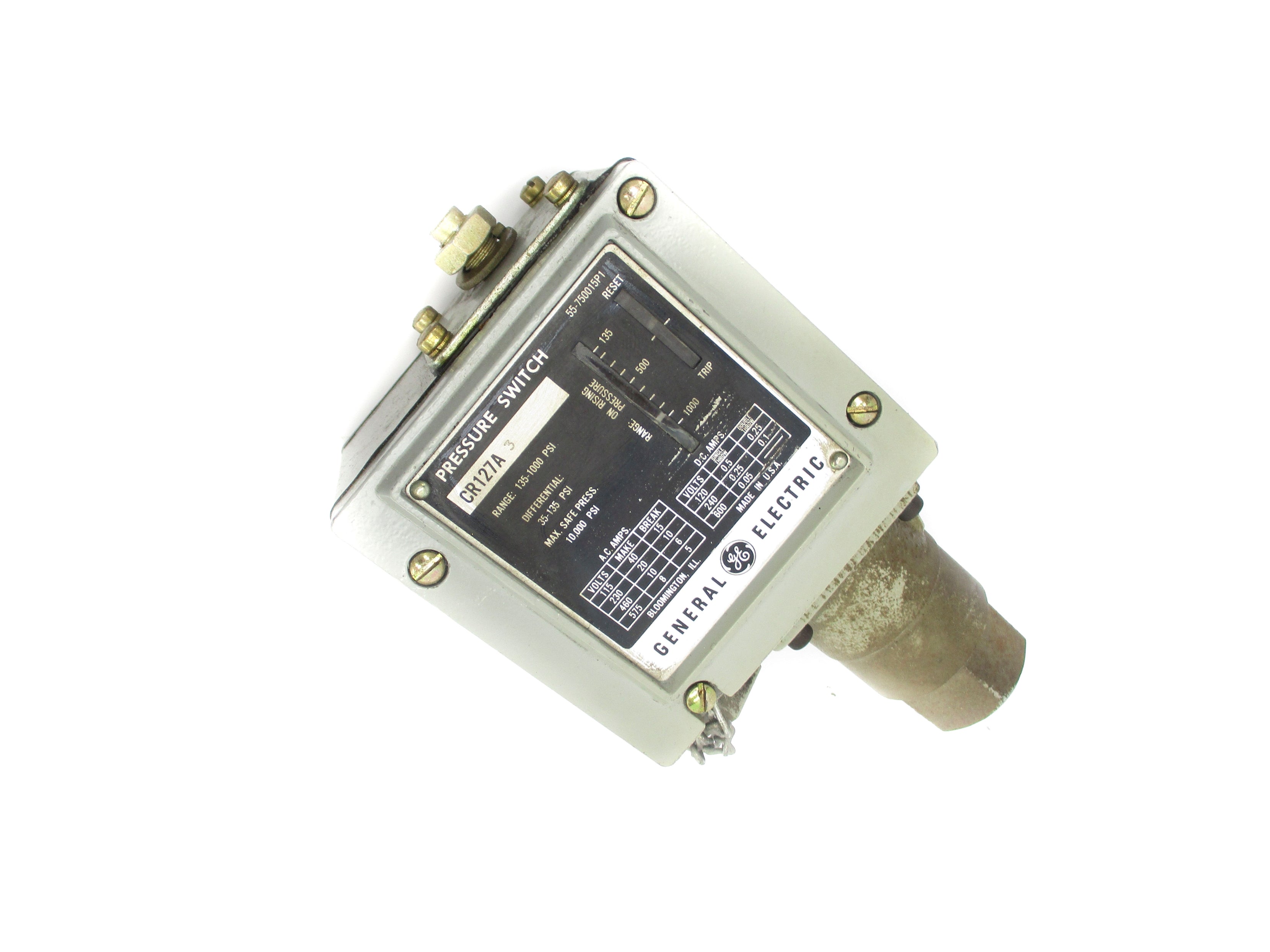 GENERAL ELECTRIC CR127A3 135-1000PSI NSNP