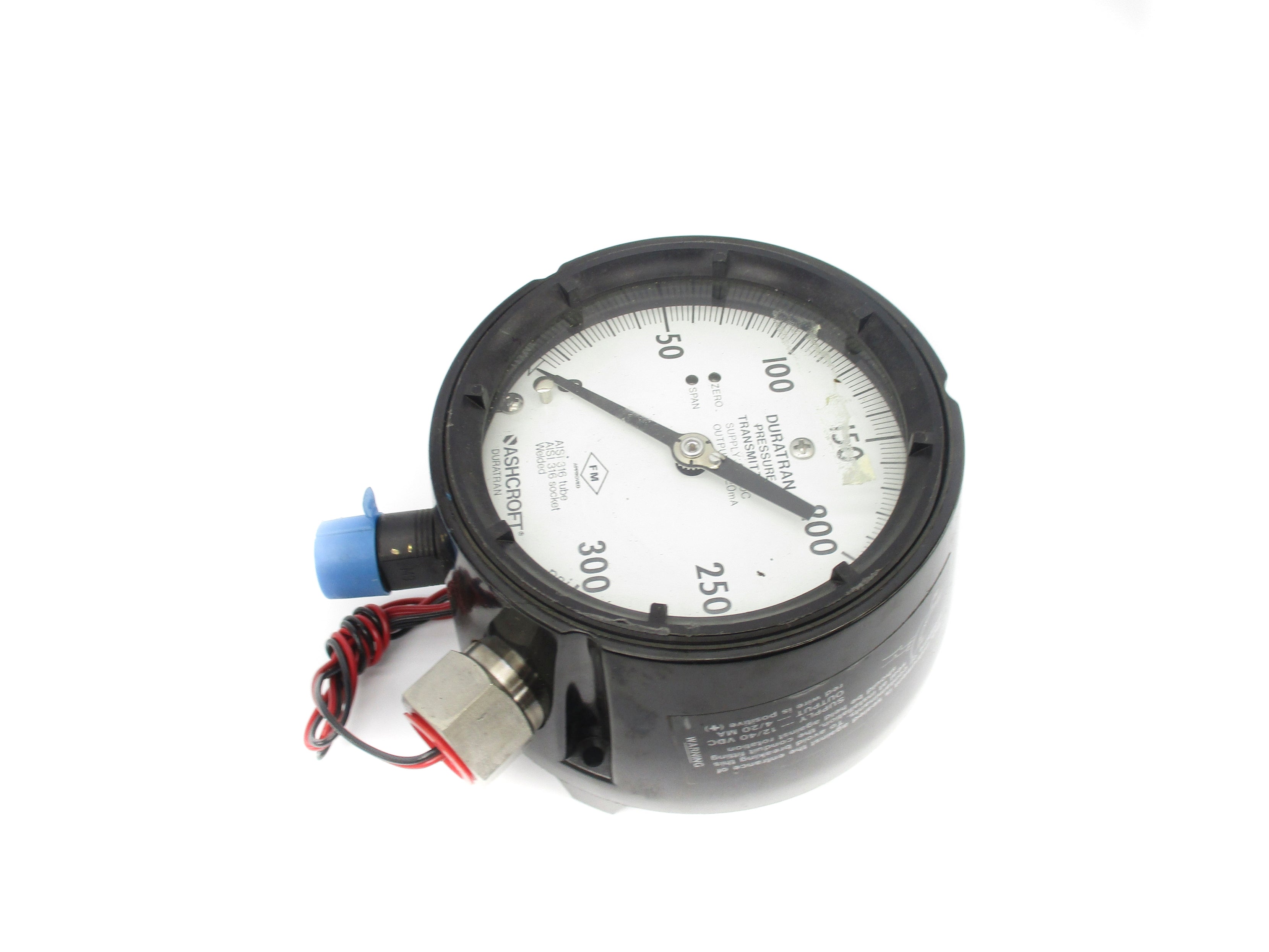 ASHCORFT 452279SSH04L025XFM 0-300PSI NSNP