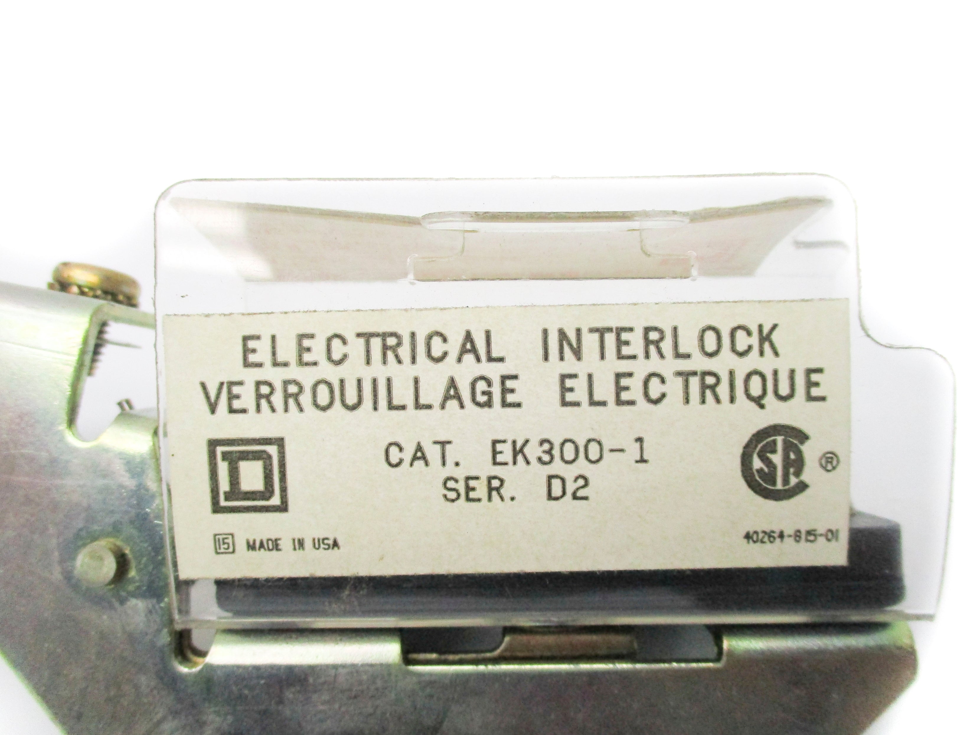 SQUARE D EK300-1 SER. D2 NSNP