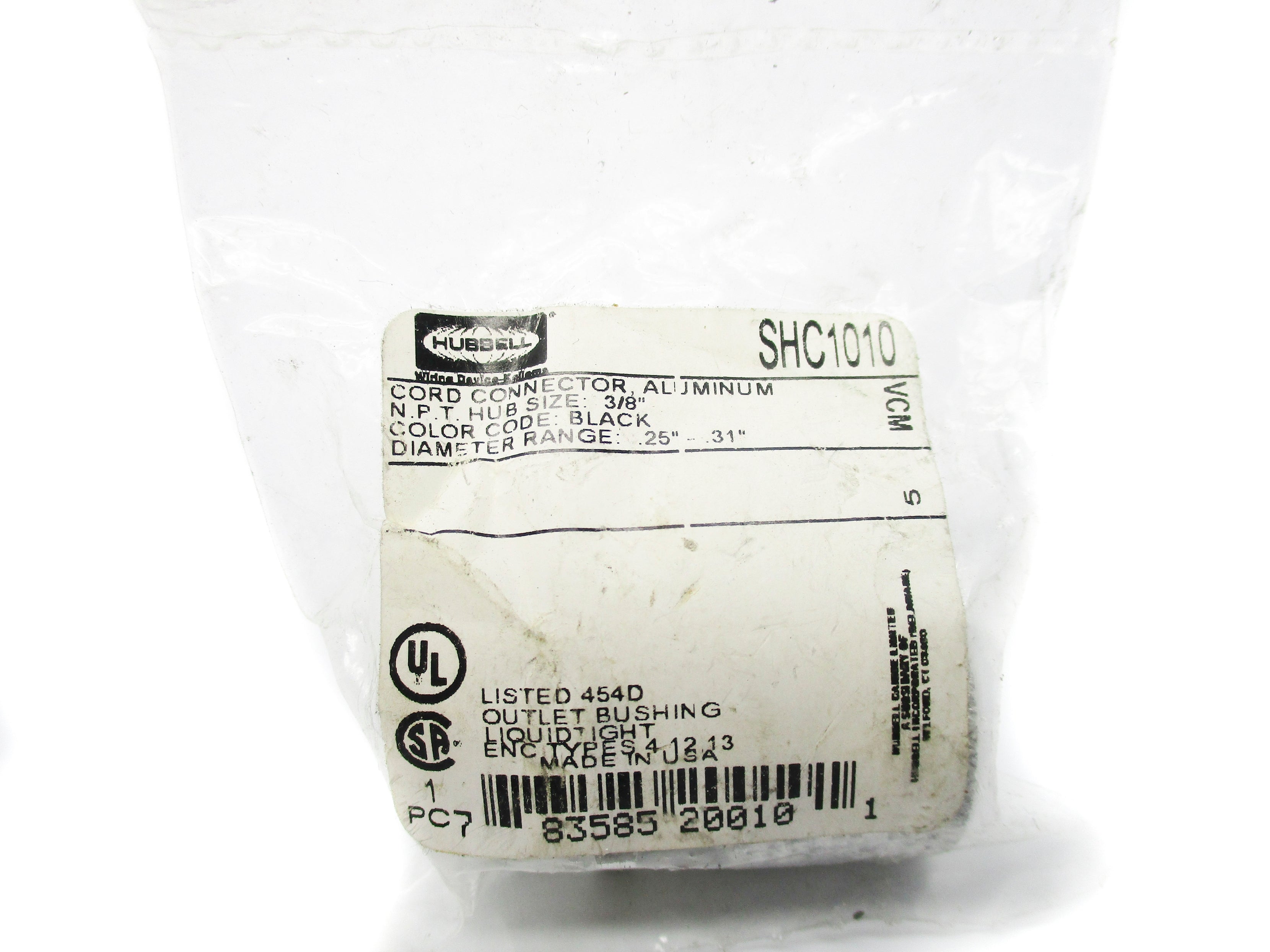 HUBBELL SHC1010 NSMP