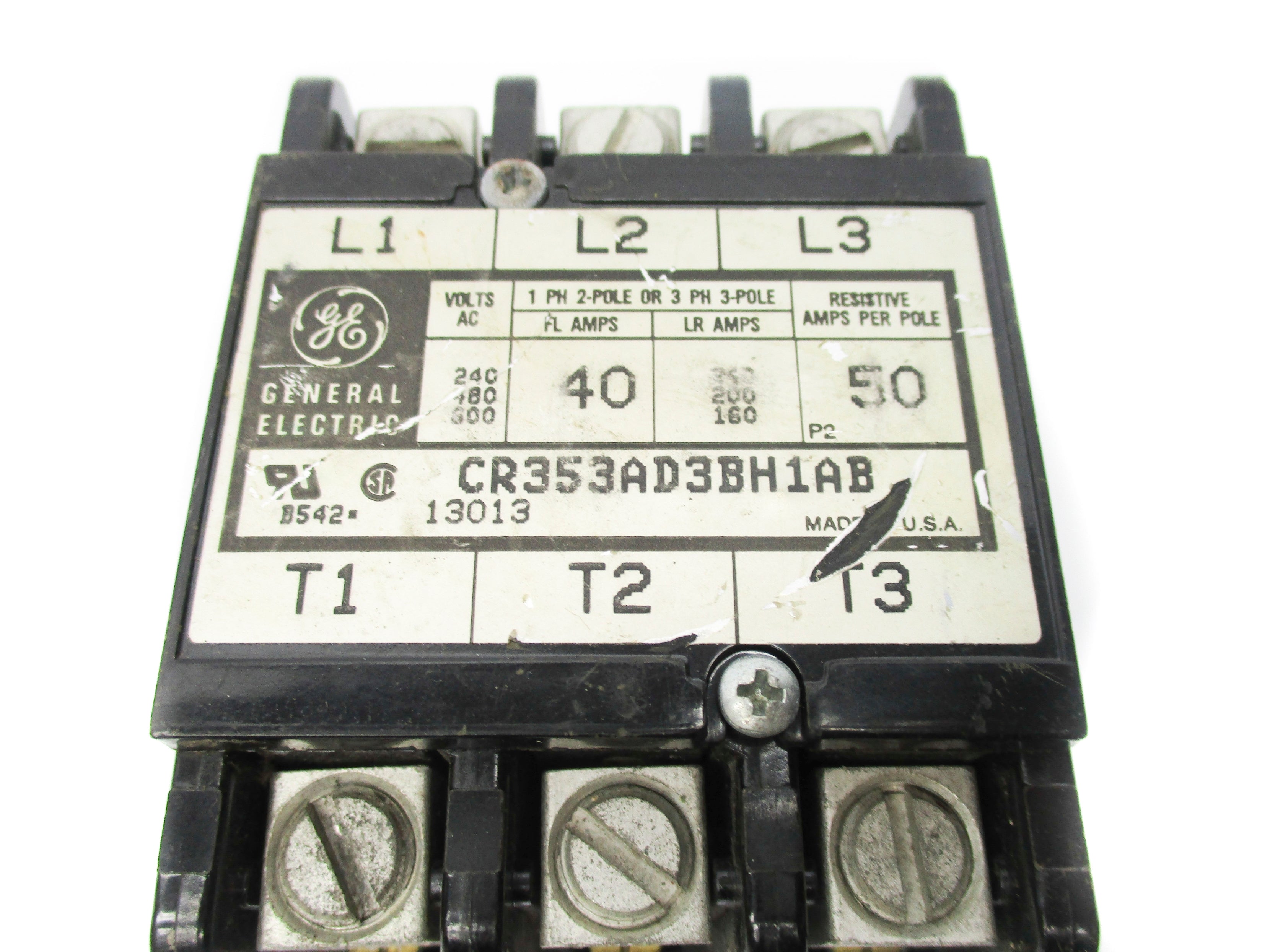 GENERAL ELECTRIC CR353AD3BH1AB 24V UNMP