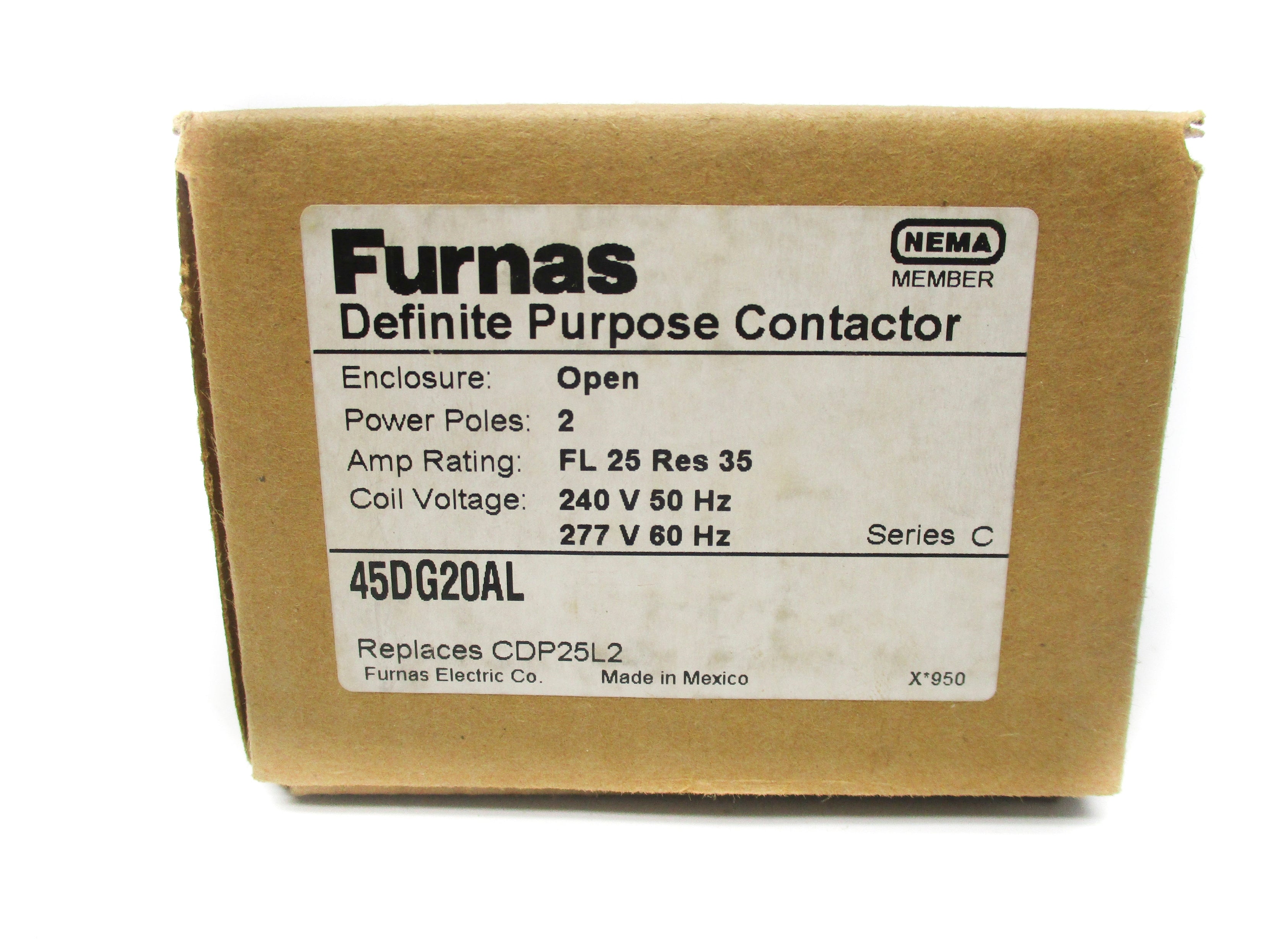 FURNAS 45DG20AL SER. C 277V NSMP